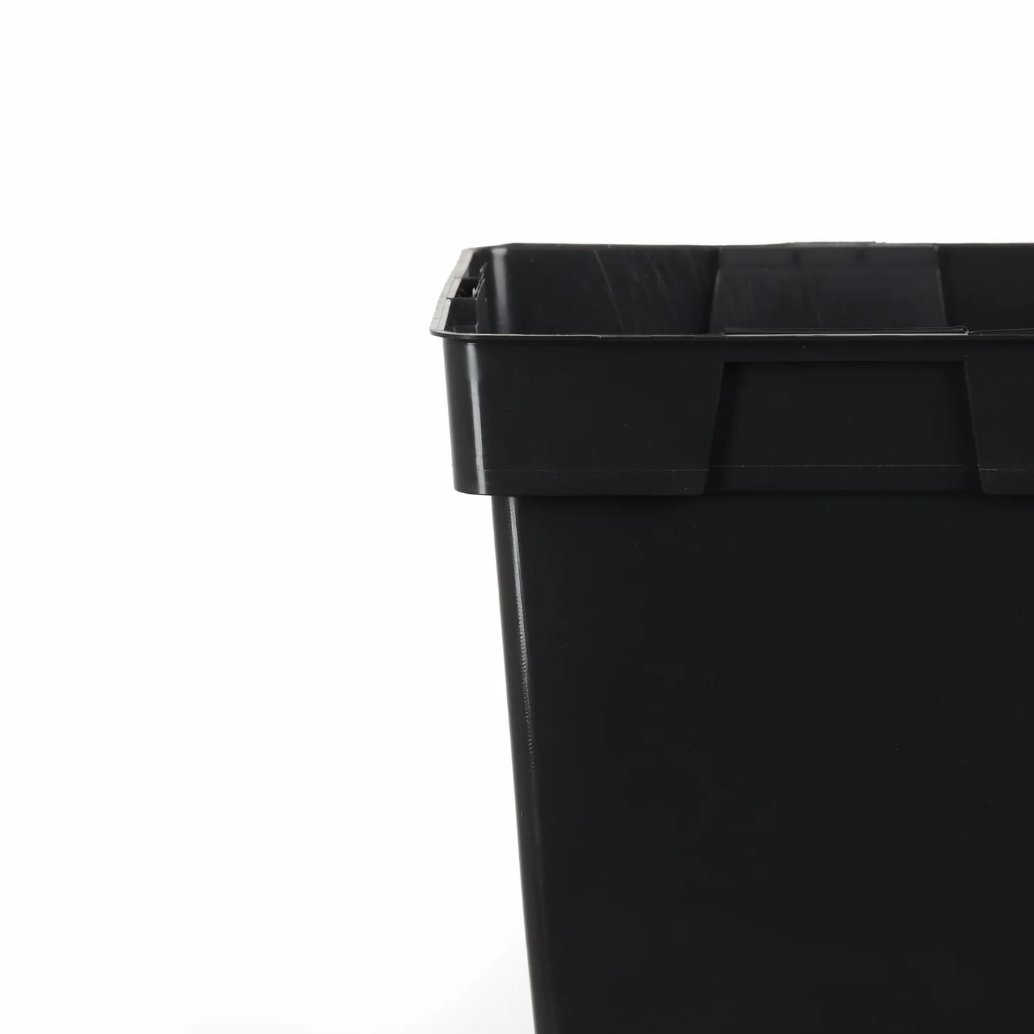 Pots de Culture 14x14x15 cm 50 Pièces Pot de Fleurs carré pour semis Plastique Serre Jardin Potager
