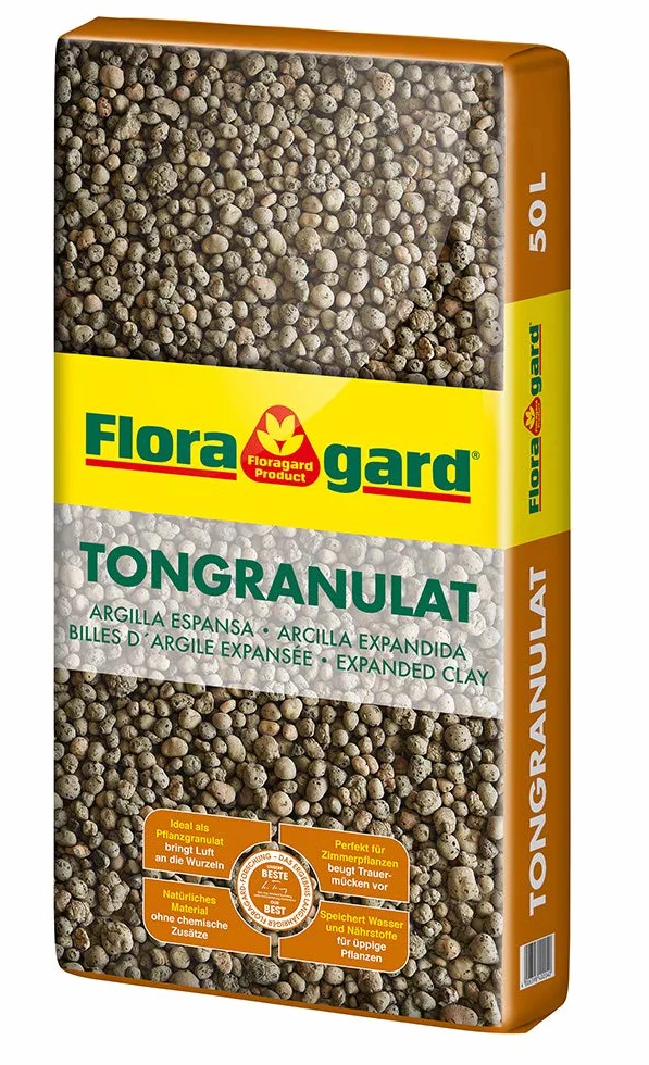 Floragard Granulés d'argile expansée pour drainage 50 l