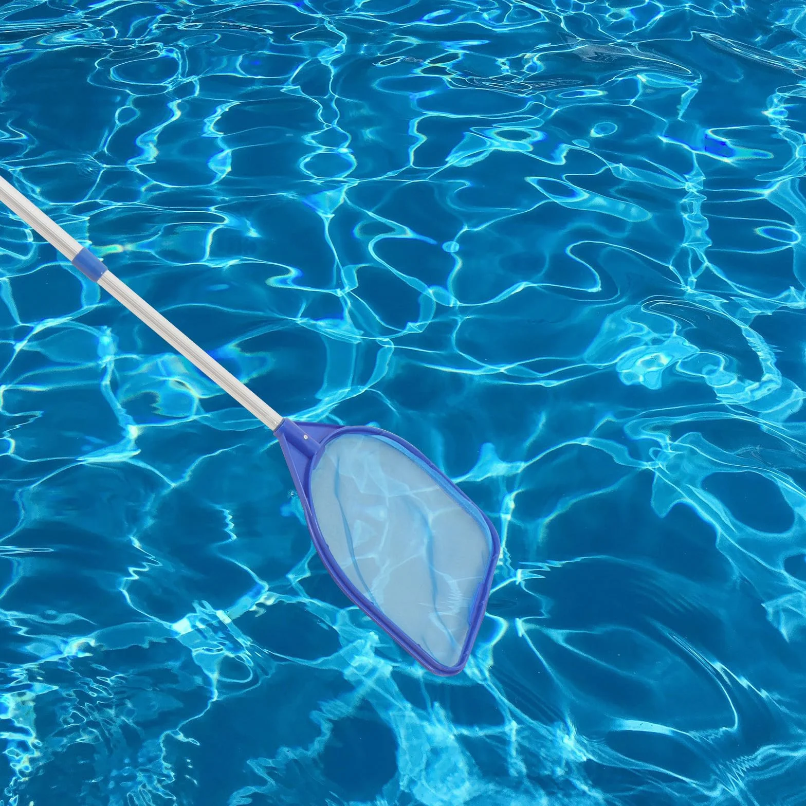 Épuisette de Fond Piscine Filet Nettoyage
