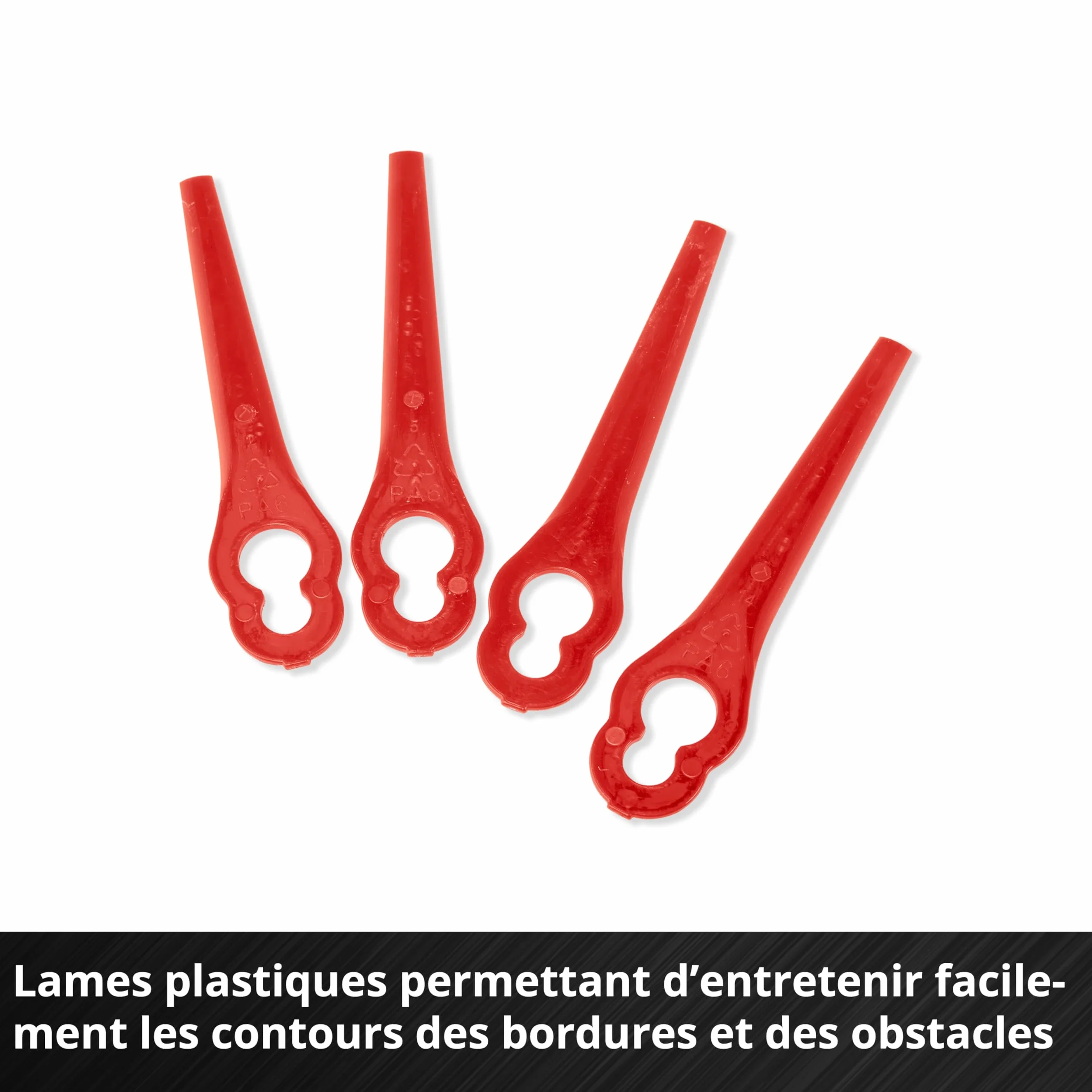 Einhell GC-CT 18/24 Li Coupe-Bordures sans Fil 18 V 24 cm Manche télescopique Rouge/Noir
