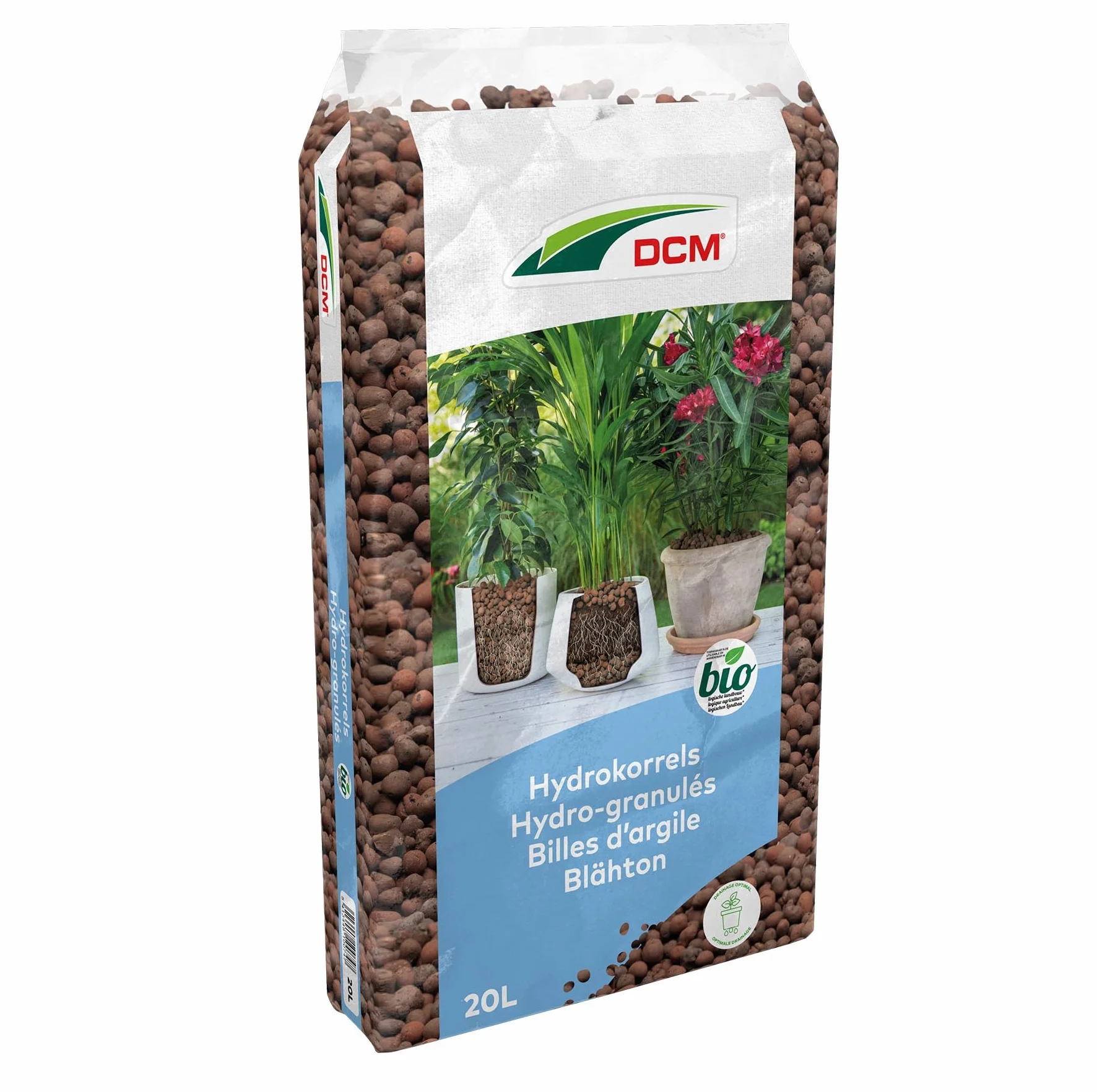 Billes d'argile hydro granulés 20 litres Dcm