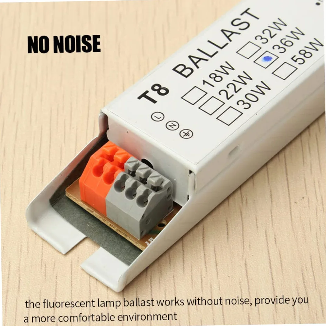 Ballast électronique T8 Tube fluorescent de ballast électronique, 2x36W Tension à large tension lumière fluorescente start de démarrage de la lampe de sauvegarde d'énergie
