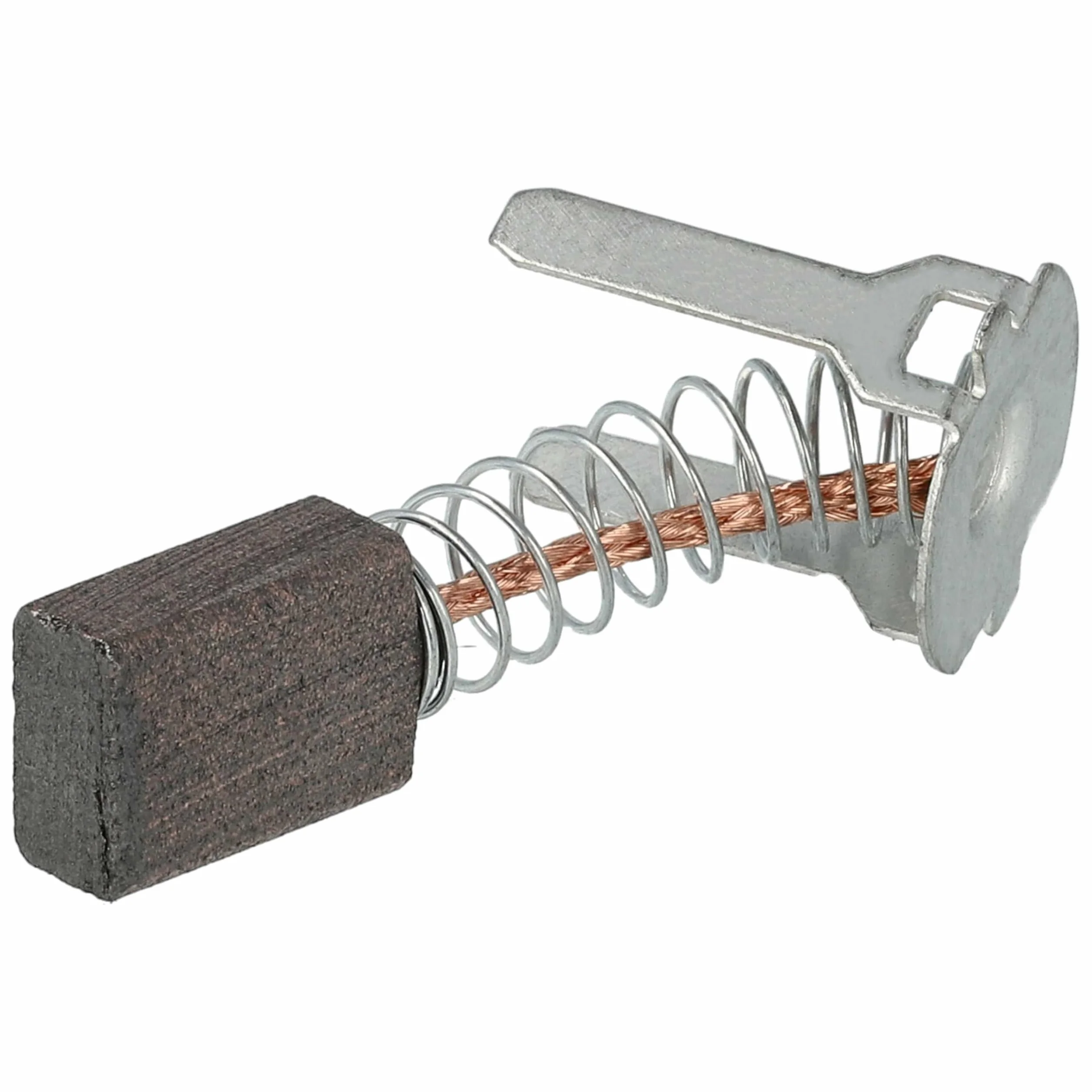 vhbw 2x balais de charbon 4,4 x 7,9 x 11,2 mm compatible avec Bosch GSB 18V-21 3 601 JH1 100 outil électrique + ressort