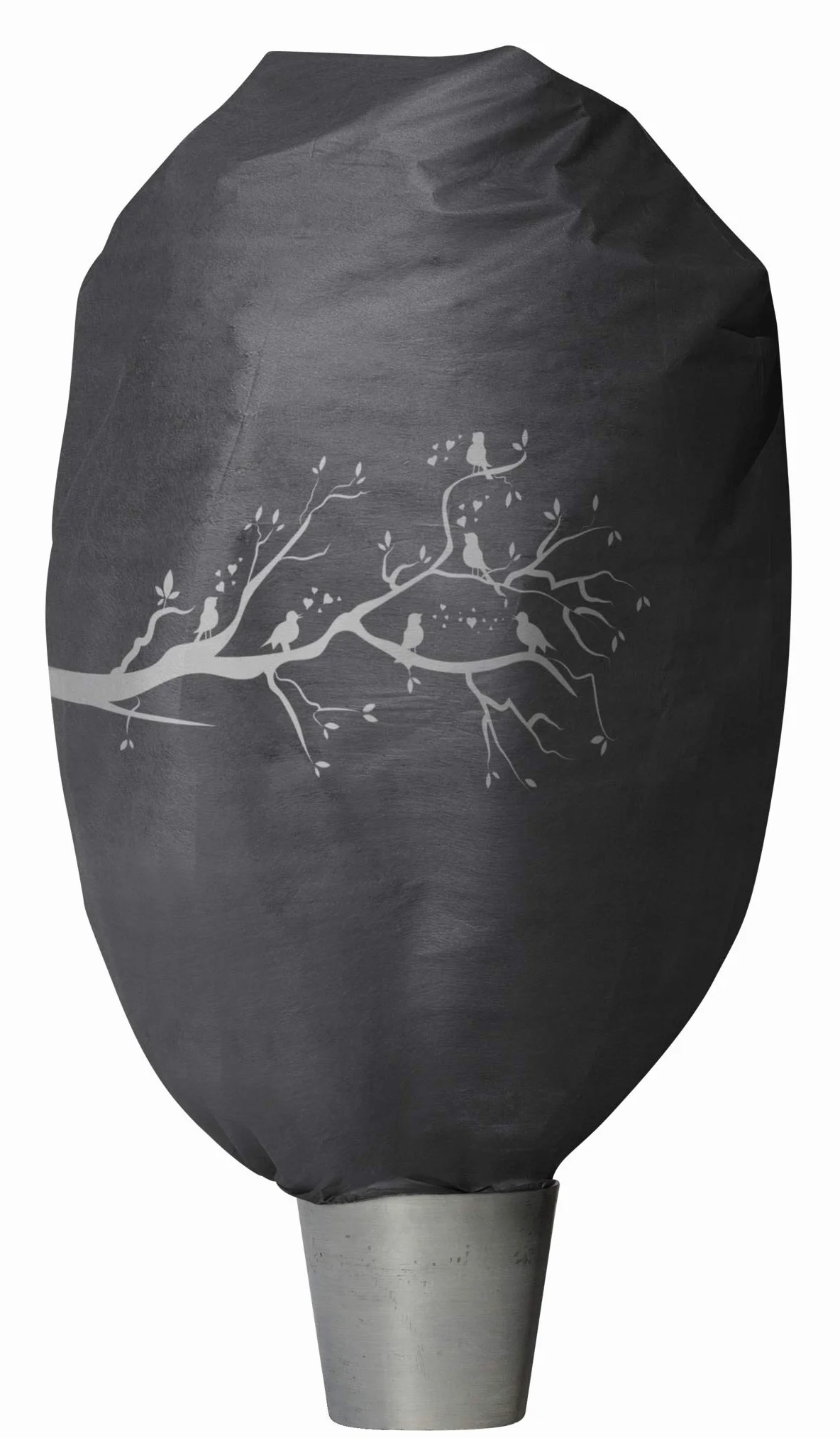 Windhager Housse de Protection Hiver XXL 1,4 x 2 m Voile Anti-Gel Plantes résistant aux intempéries Anthracite 07399