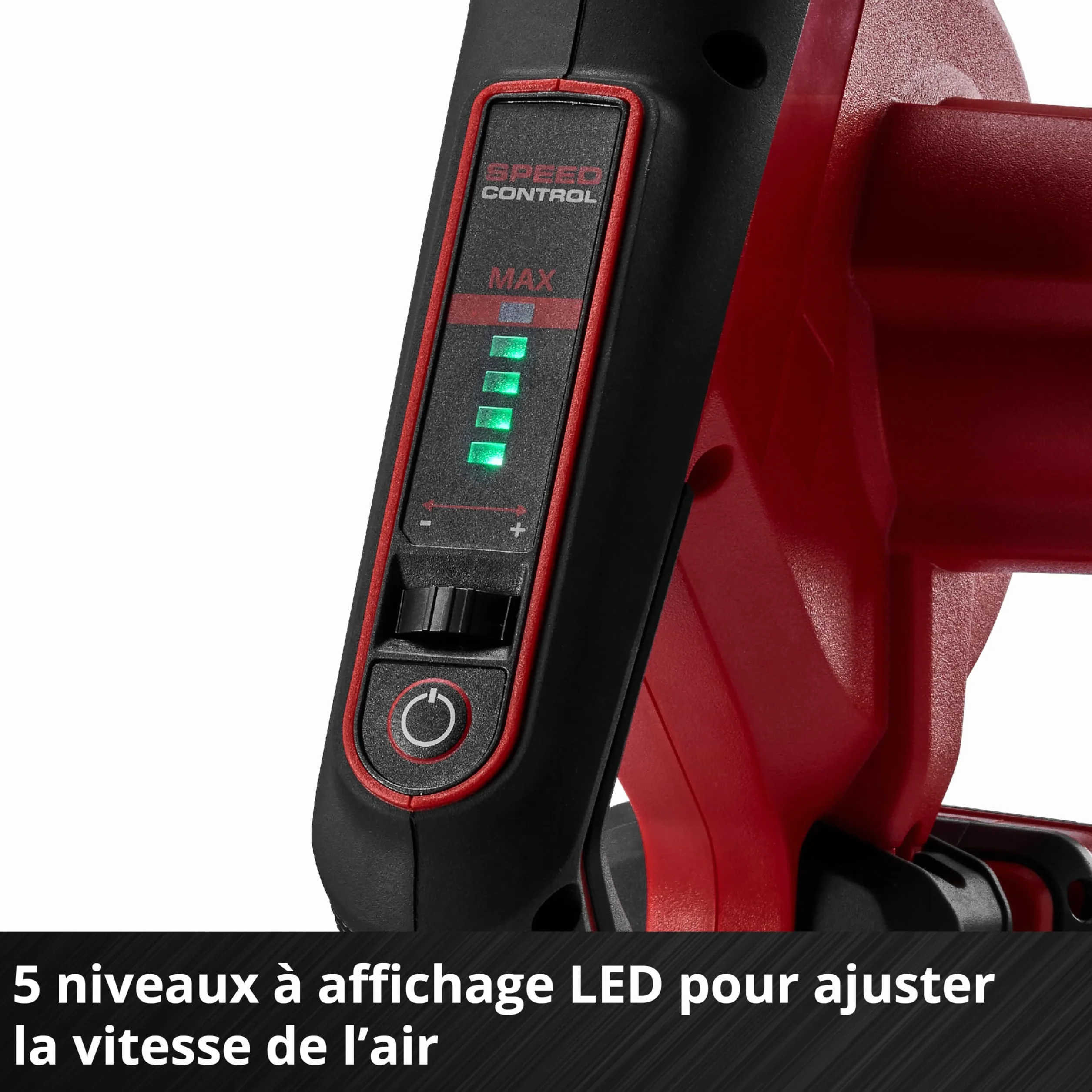 Souffleur sans fil Einhell TE-CB 18/270 Li-Solo Power X-Change 18 V 270 km/h 5 niveaux