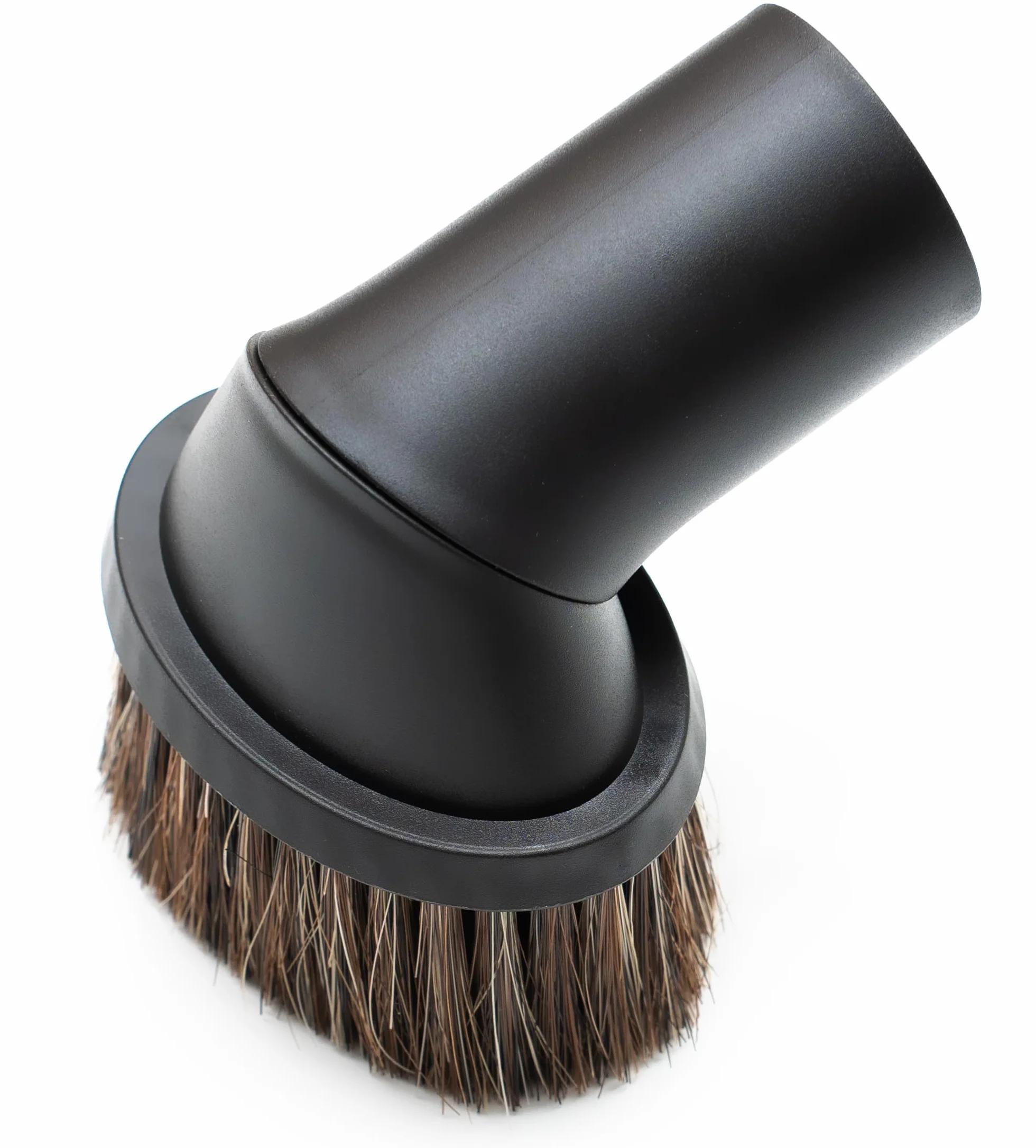 Svoyon Brosse à poussière confortable pour meubles, compatible avec Kärcher, Metabo, Bosch, Siemens, Makita, Miele, poils doux Ross, blanche, ABS, 1 unité