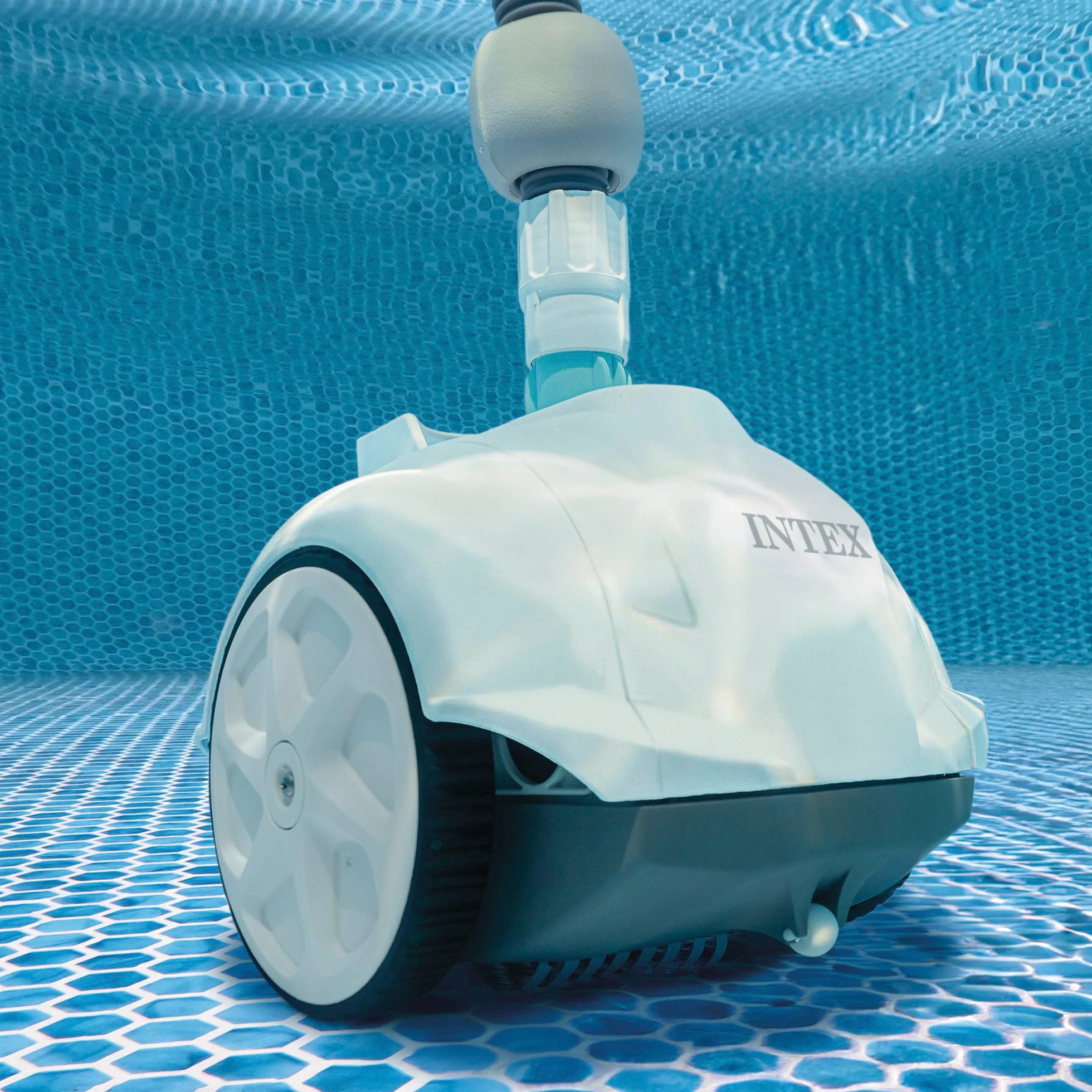 Intex Robot aspirateur Fond zx50 Blanc/Bleu