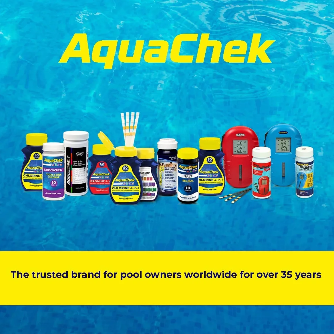 AQUACHEK 511244A Strip Test Piscine et Spa