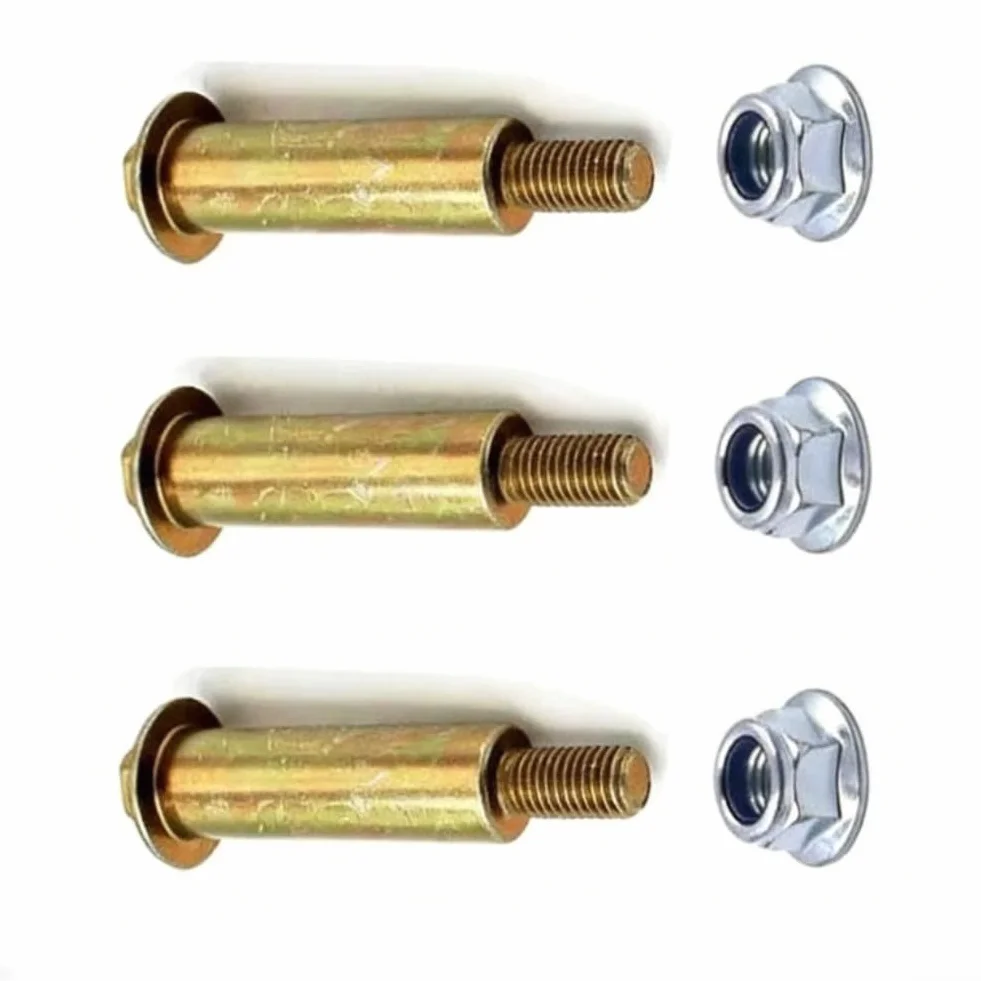 Kit de boulons d'épaule de poulie de rechange 112-3977 104-8301 pour tondeuses à gazon 3 pièces