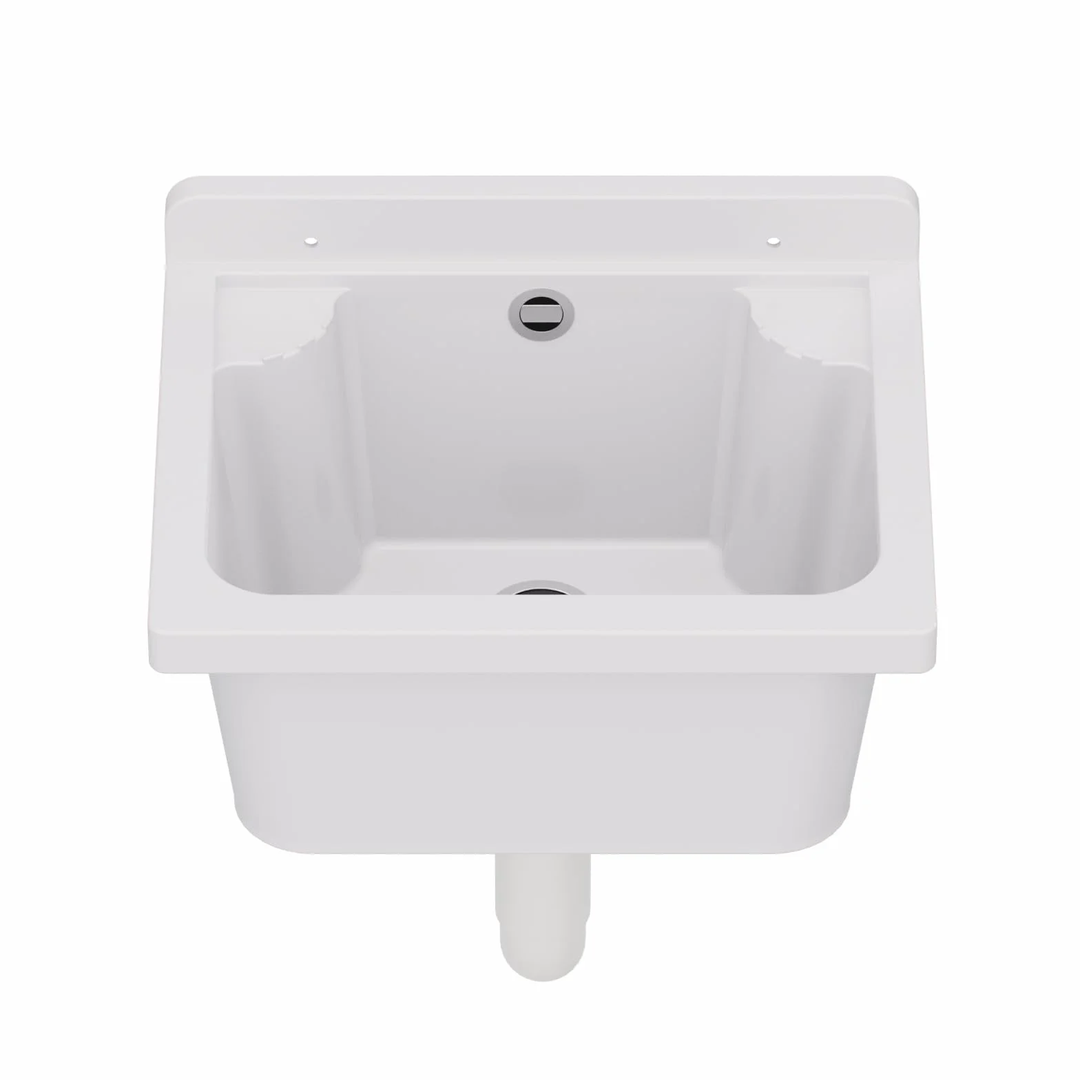 Bassin de vidange Évier Lavabo pour extérieur Jardin 4 couleurs Blanc