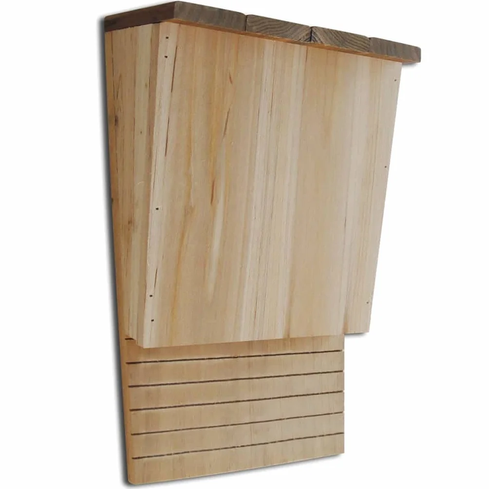 Nichoir pour Chauve-Souris Lot de 2 22 x 12 x 34 cm