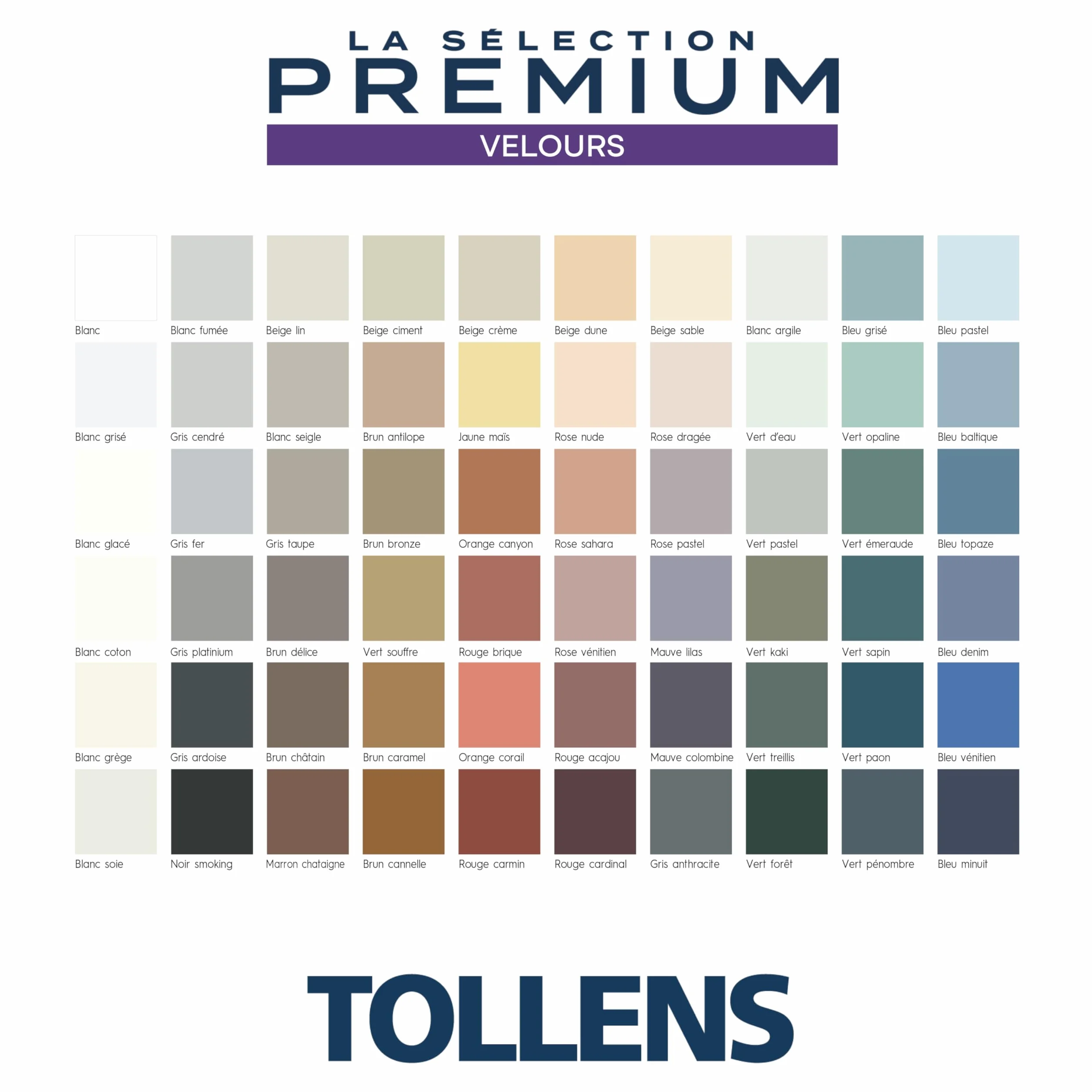 Tollens - Peinture Couleur - Murs, Boiseries & Radiateurs - La Sélection Premium - Pièces sèches et humides - Ultra couvrante - Ultra résistante - Ultra rapide - Ecolabel - Velours - BLANC - 0L5 = 6m²