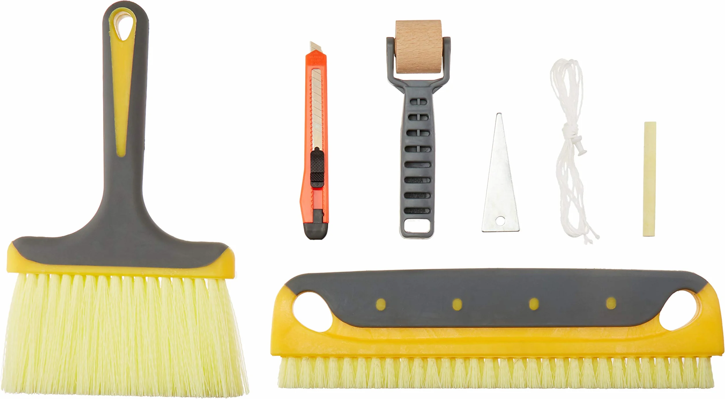 Amazon Basics Kit de pose de papier peint avec brosses, 7 pièces