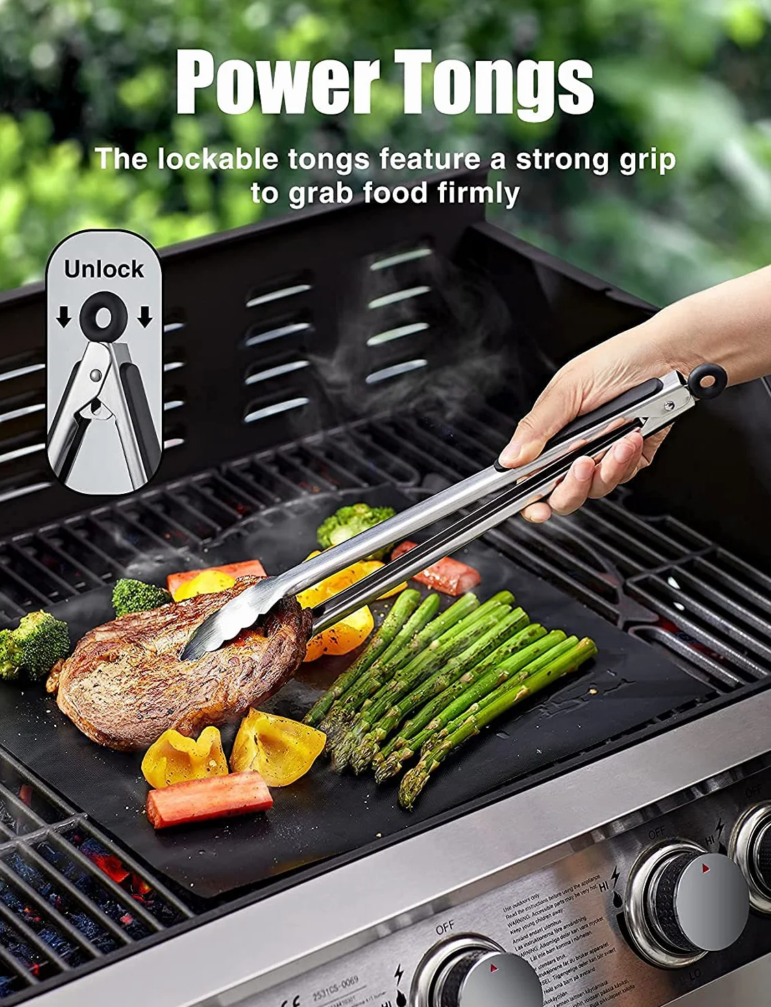 MUJUZE Accessoires Barbecue Cadeau Kit Ustensiles Barbecue en Acier Inoxydable Très épais