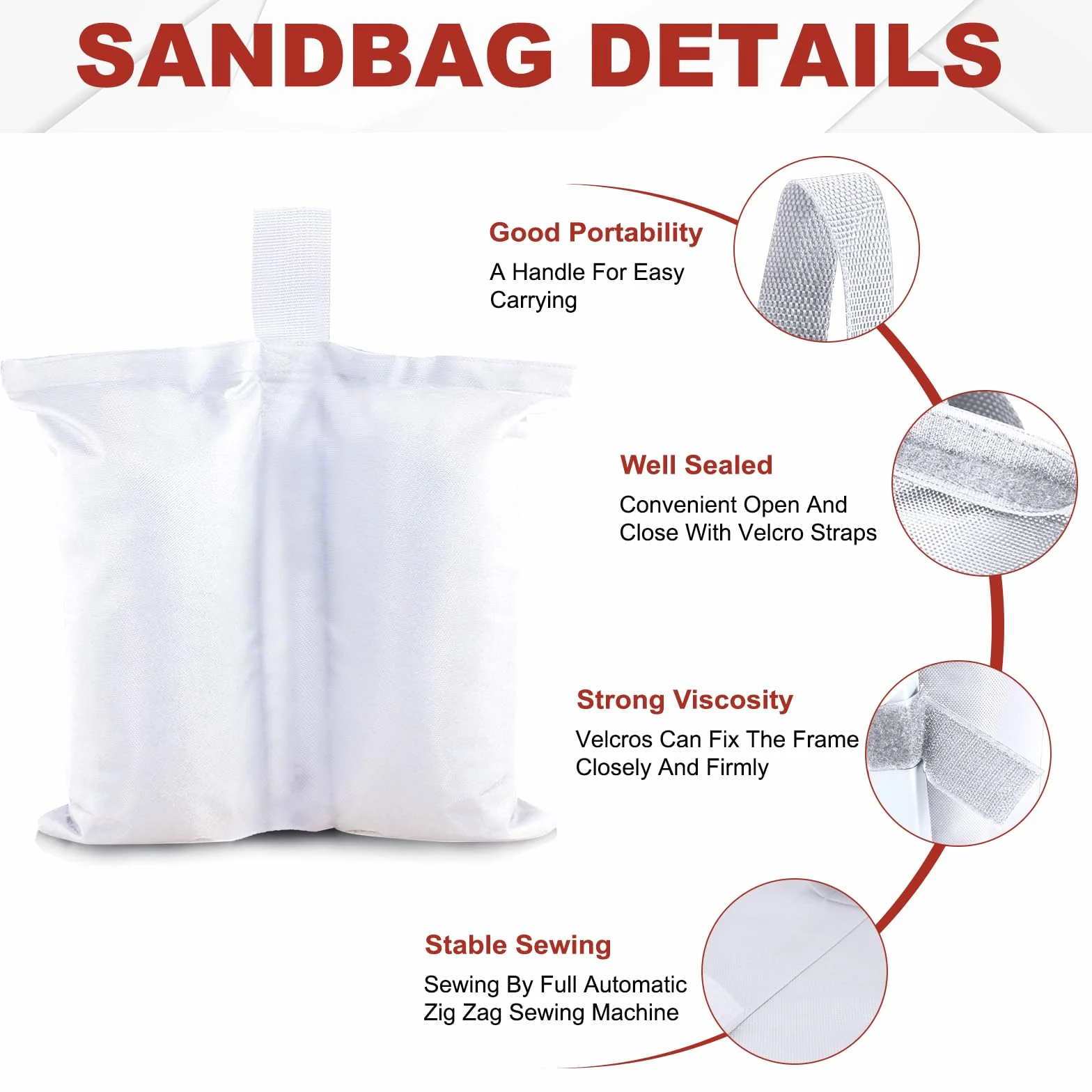 Abccanopy Sacs de Sable pour Tente