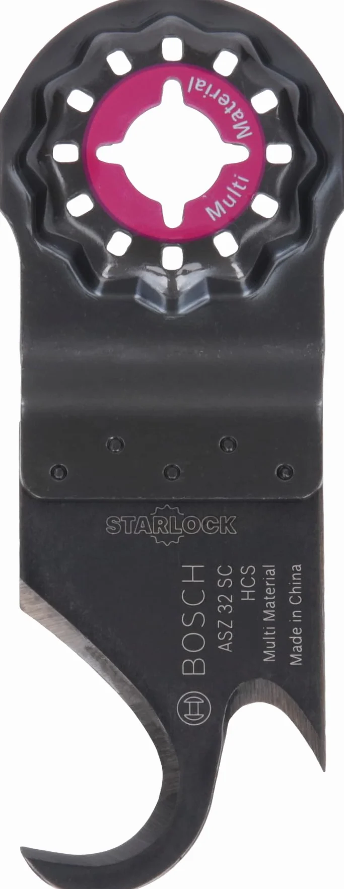 Bosch Accessories lame plongeante à concrétion carbure PAIZ 32 AT Metal, accessoire Starlock