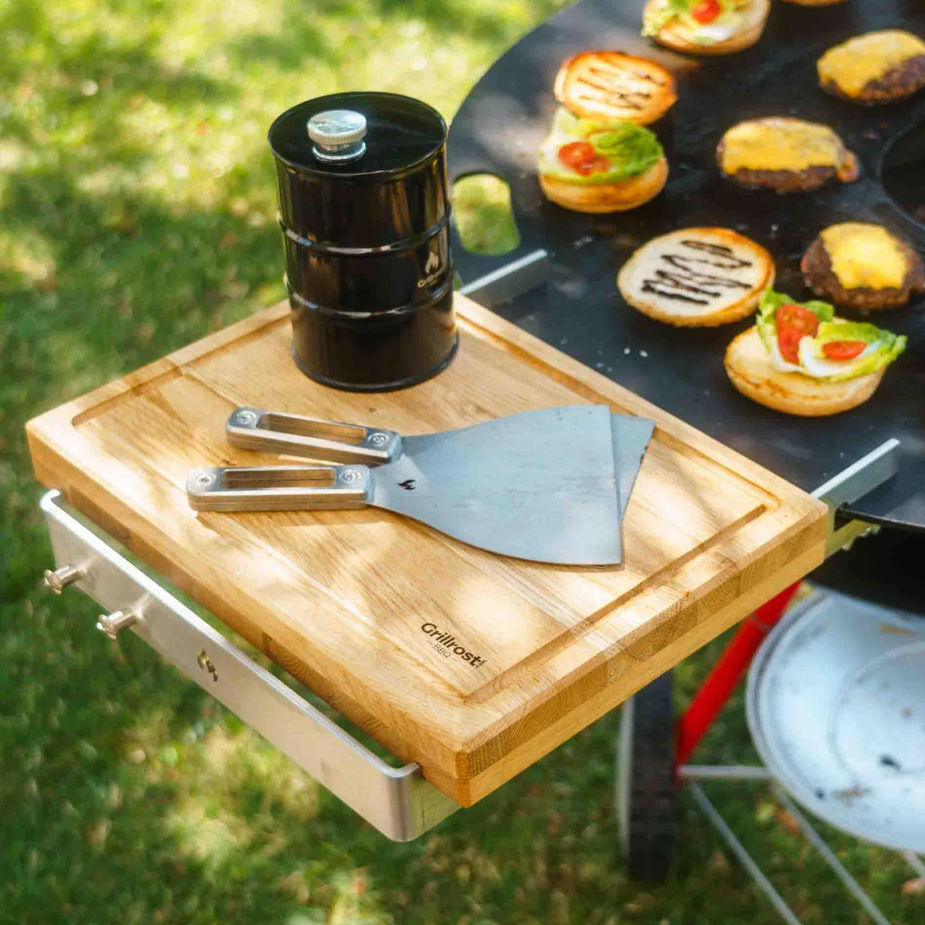 Spatule pour plaque de cuisson et plancha - Spatule ultime pour grillades