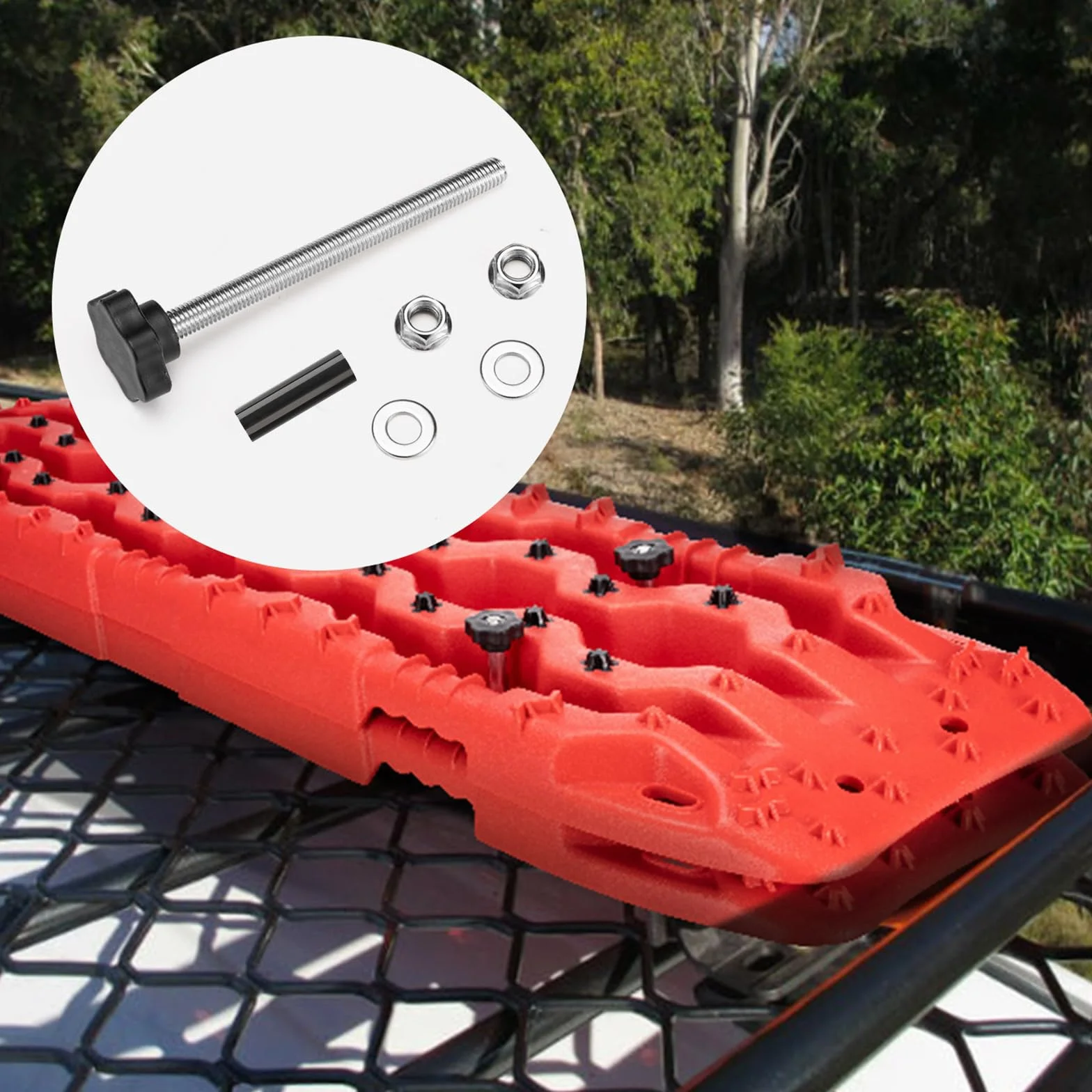 Kit de montage pour plaques de sable - Aide au démarrage SUV - Traction boue neige