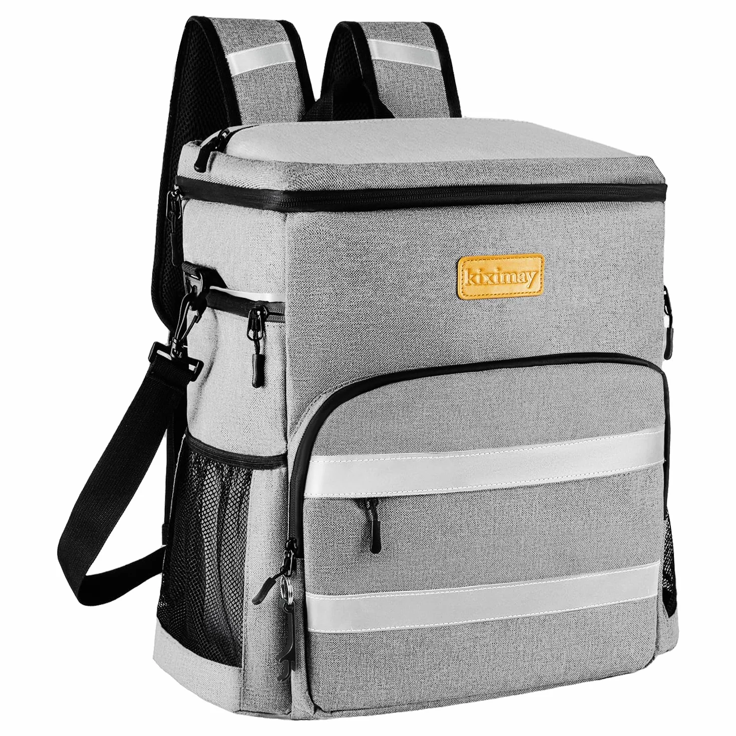 Sac à Dos Isotherme 30L Pliable Imperméable Gris