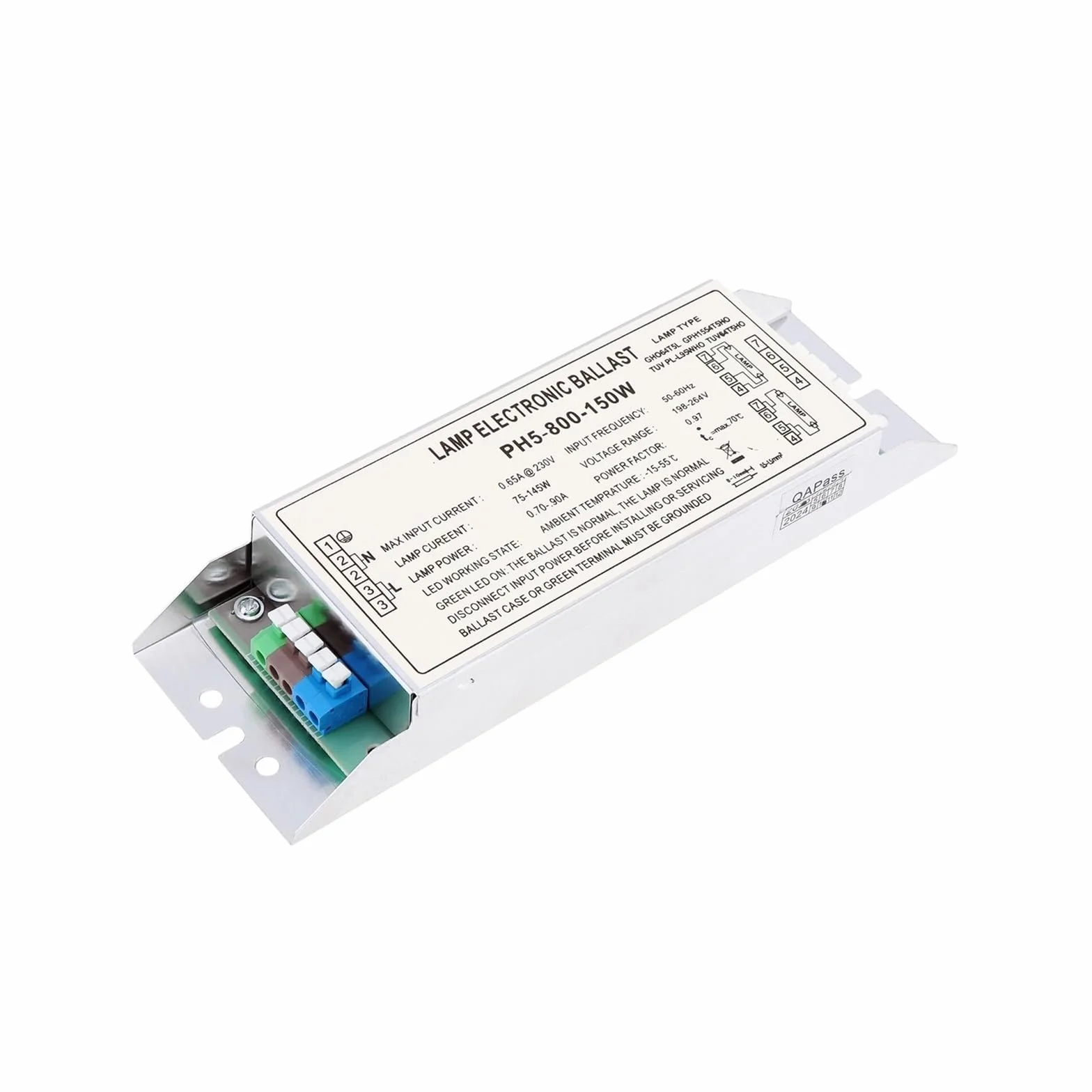 Ballast électronique Redresseur de Ballast de Tube de Traitement des déchets de AC220V-250V de Ballast électronique Universel de 21-180W(75-150W)