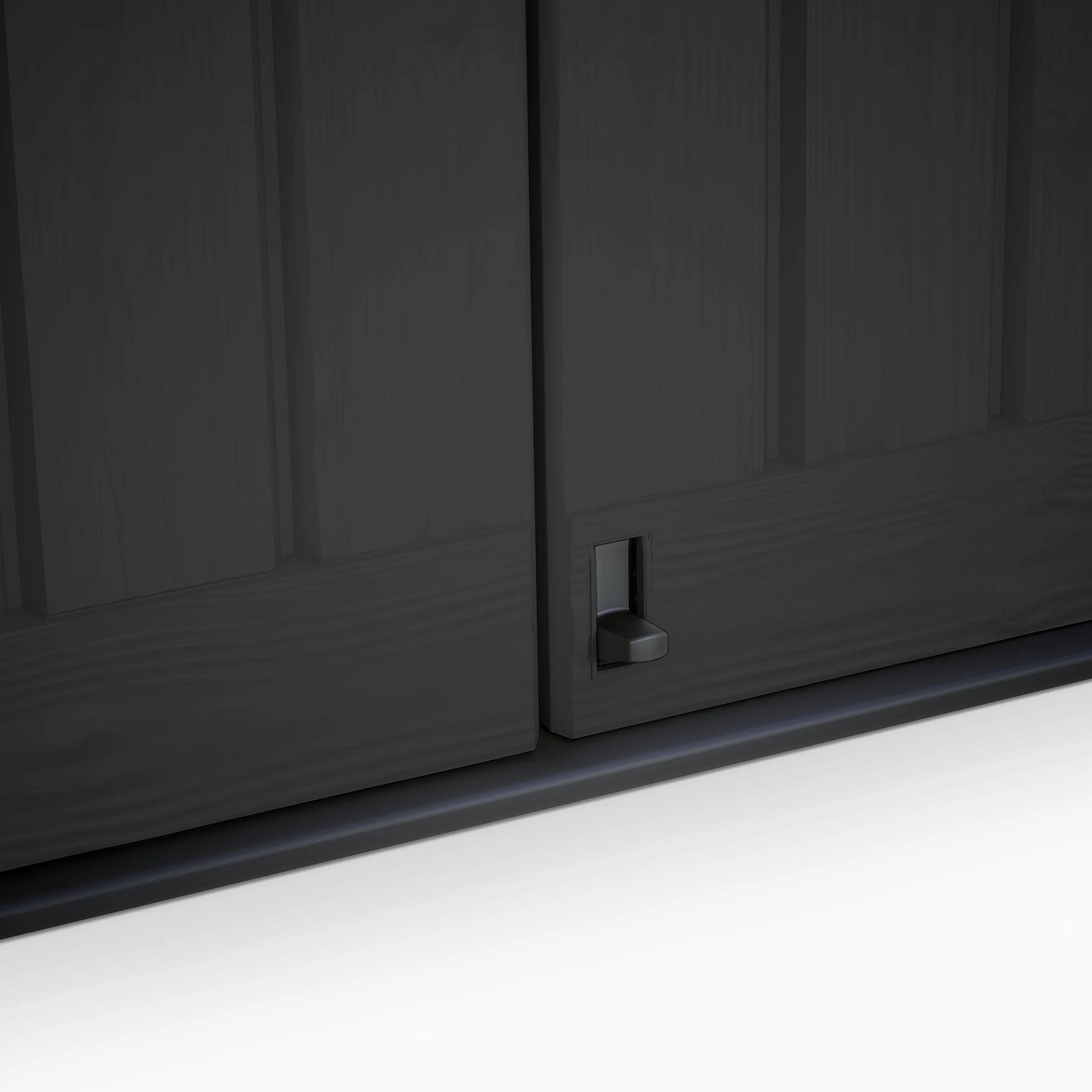 KETER Coffre de rangement extérieur 1200 litres Noir et gris