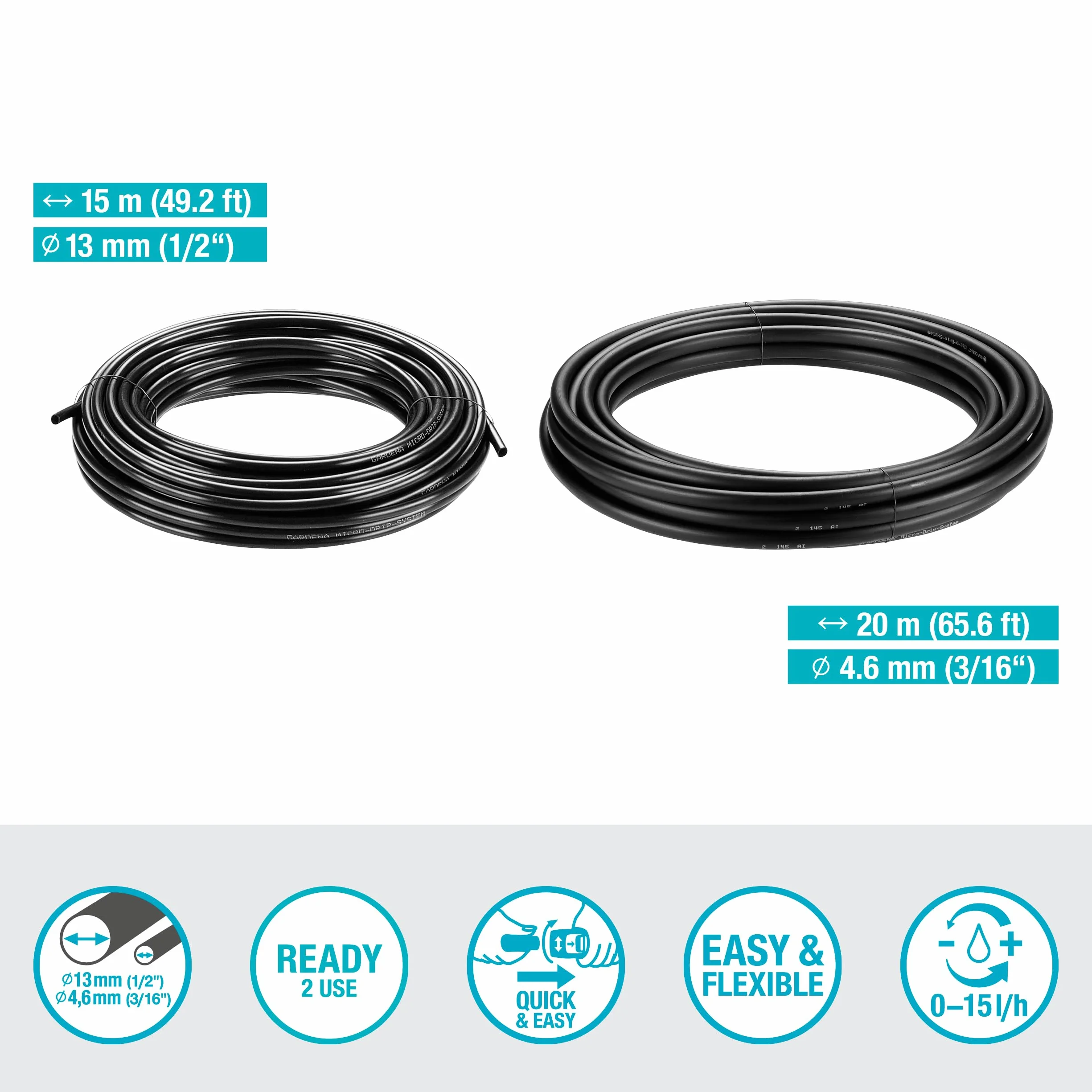 Gardena Micro-Drip-Irrigation Terrace Set 30 Plants
