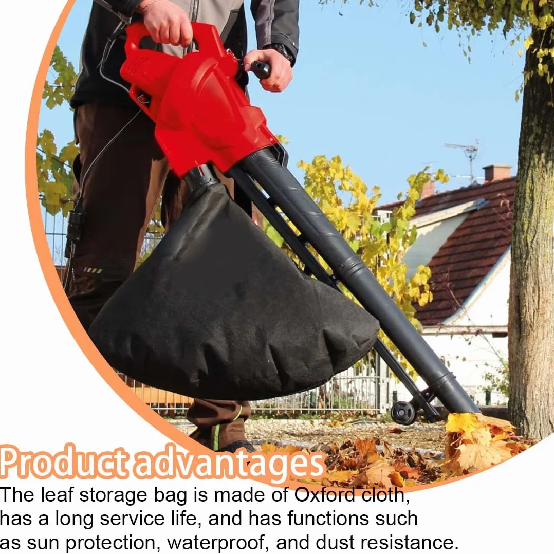 Sac Universel pour Aspirateur Souffleur, Collecteur de Feuilles, 1 Pièce