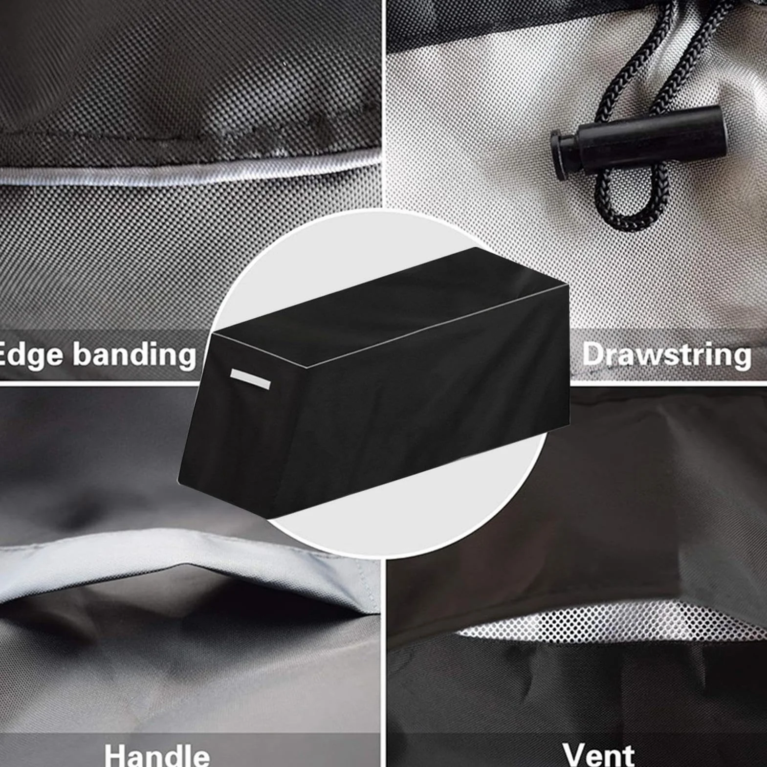 Housse De Banc De Musculation Oxford Robuste Anti-poussière Protection Extérieure