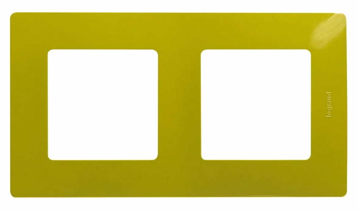 Legrand LEG96714 Plaque Galet 2 postes Niloe
