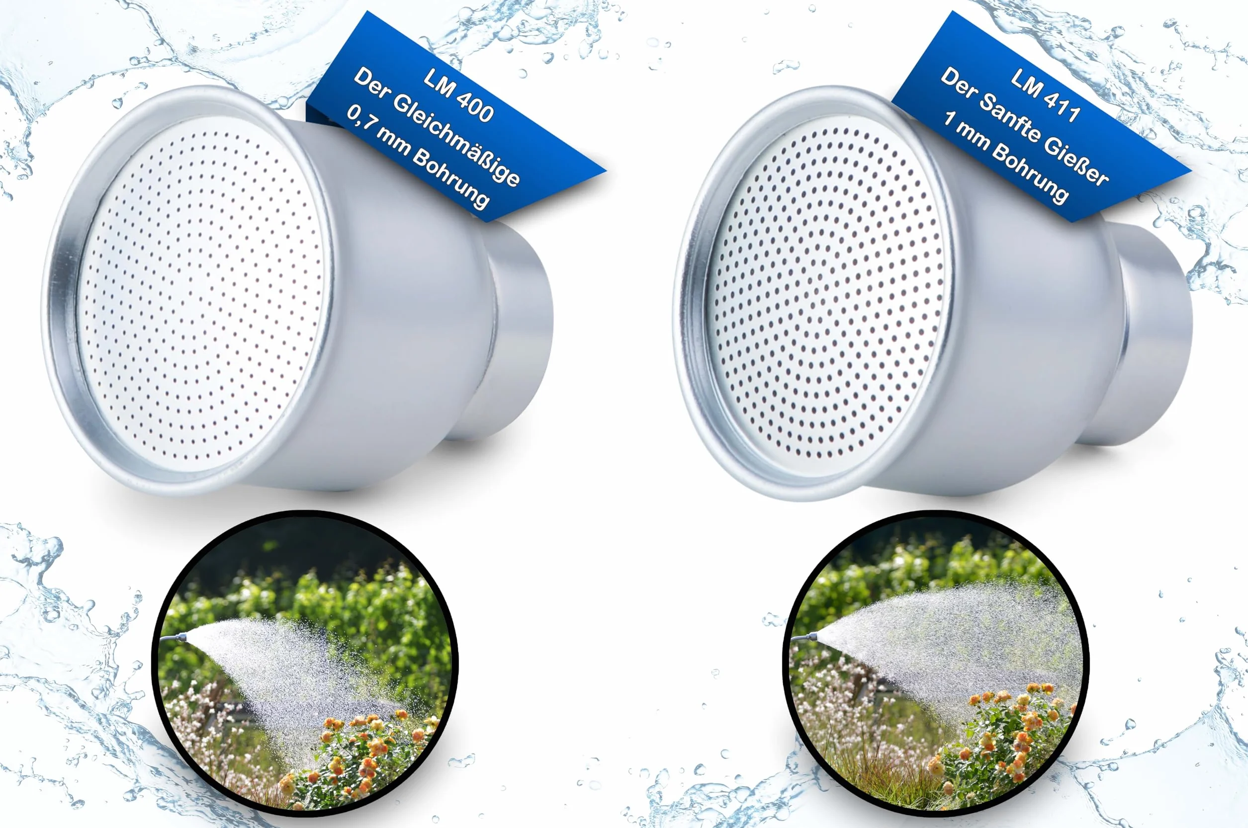 LM 400 Pommeau de douche arroseur Filetage 3/4"
