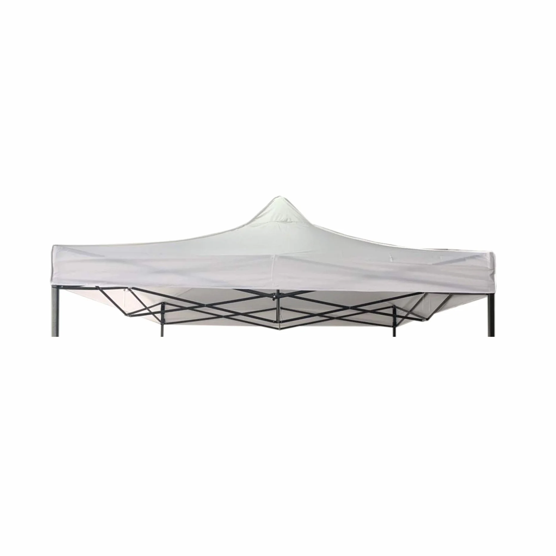 Rebecca Mobili Housse De Remplacement pour Gazebo 3 x 3 Mètres Blanc Polyester Oxford 800D Etanche