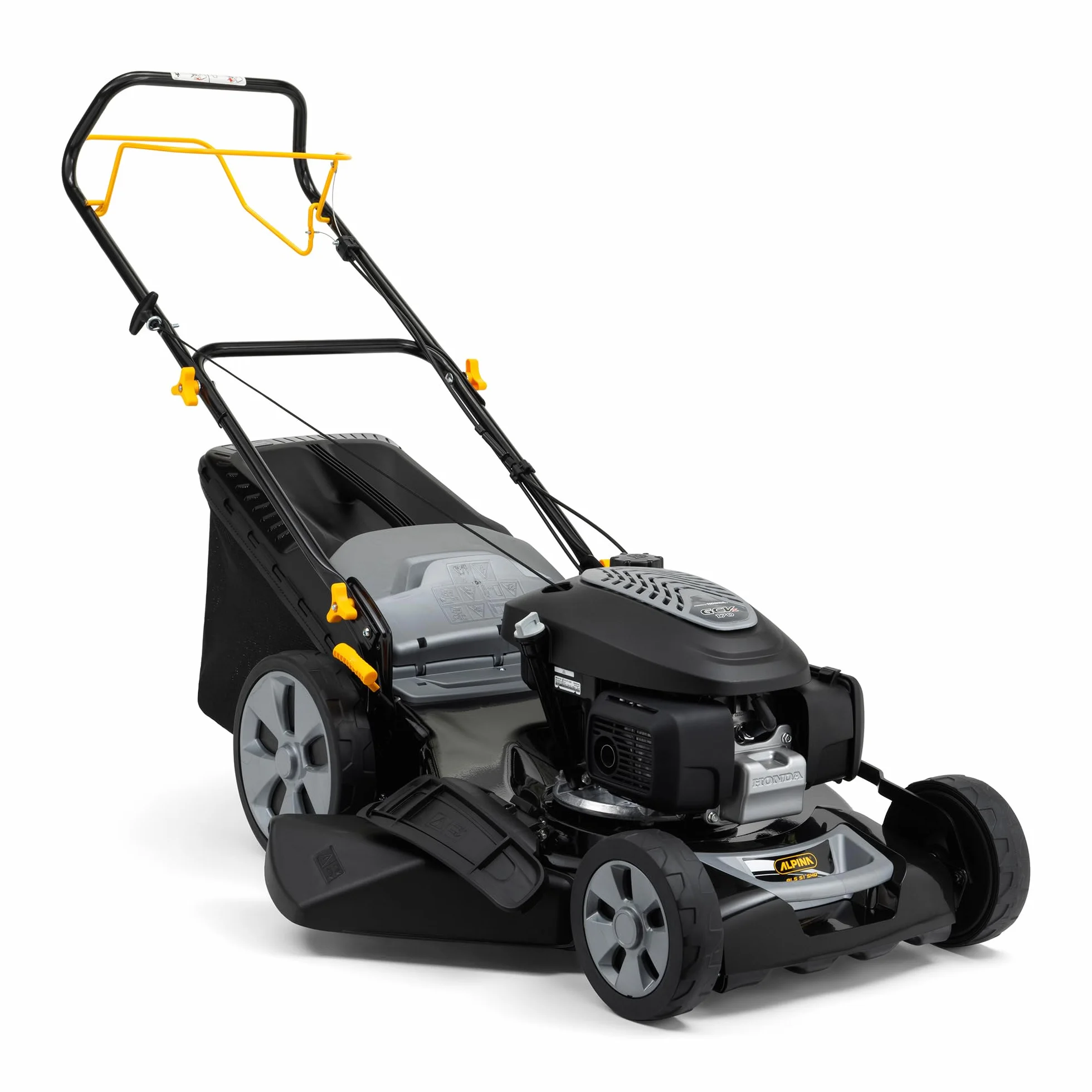 Tondeuse Thermique Alpina AL5 51 SHQ 166 cm³ 51 cm 4 en 1 Bac 60 L 1800 m²