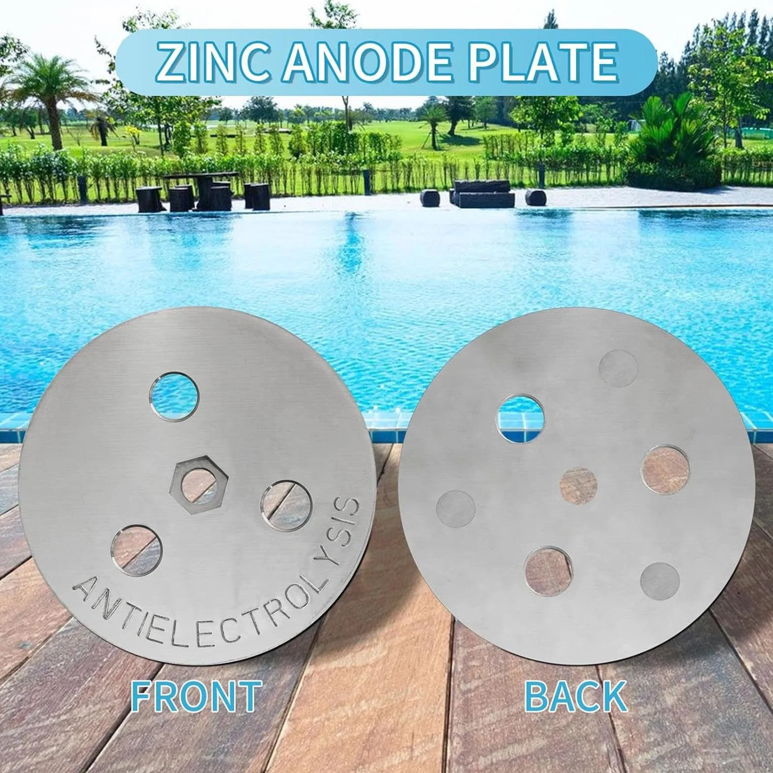 Poids pour panier de skimmer de piscine, stabilisateur durable, accessoire d'entretien