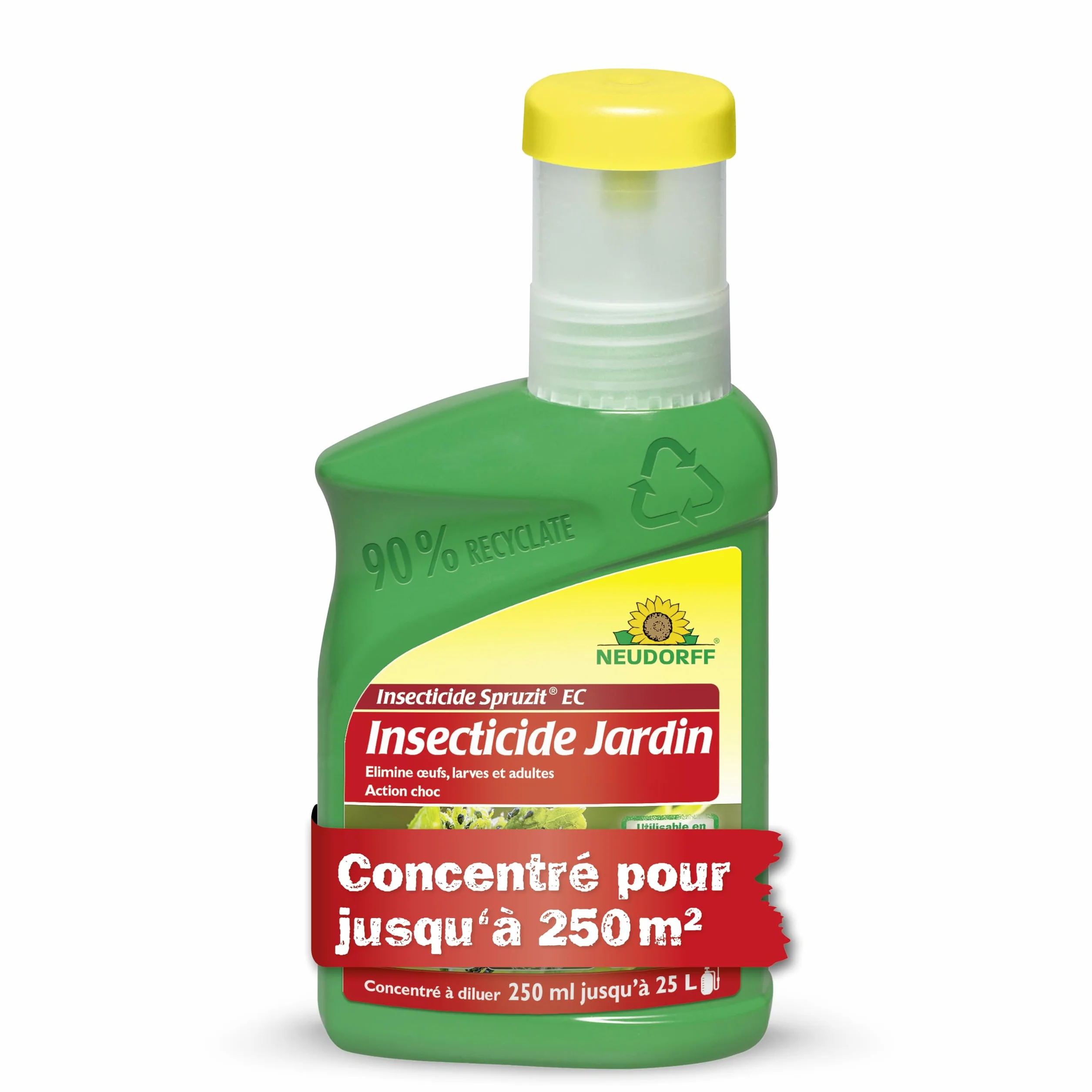 Neudorff Spruzit Insecticide Jardin Concentré 250 ml - Combat pucerons, cochenilles, ravageurs