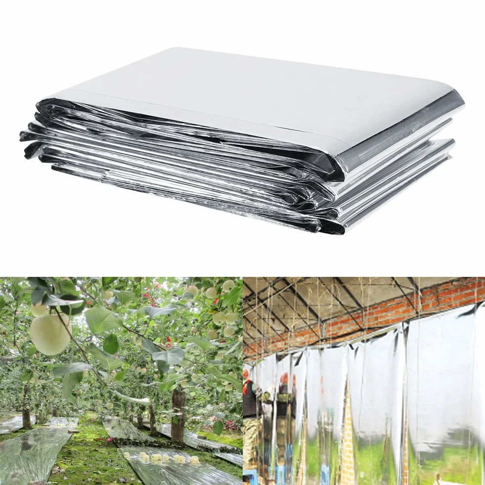 Film réfléchissant Silver Plant pour serre 210x120 cm revêtement réfléchissant jardin