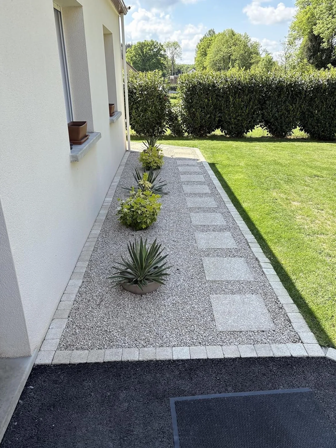 Liant pour Gravier 10L Extérieur – Stabilisateur pour Cailloux et Pierres – Colle pour Allées et Terrasses