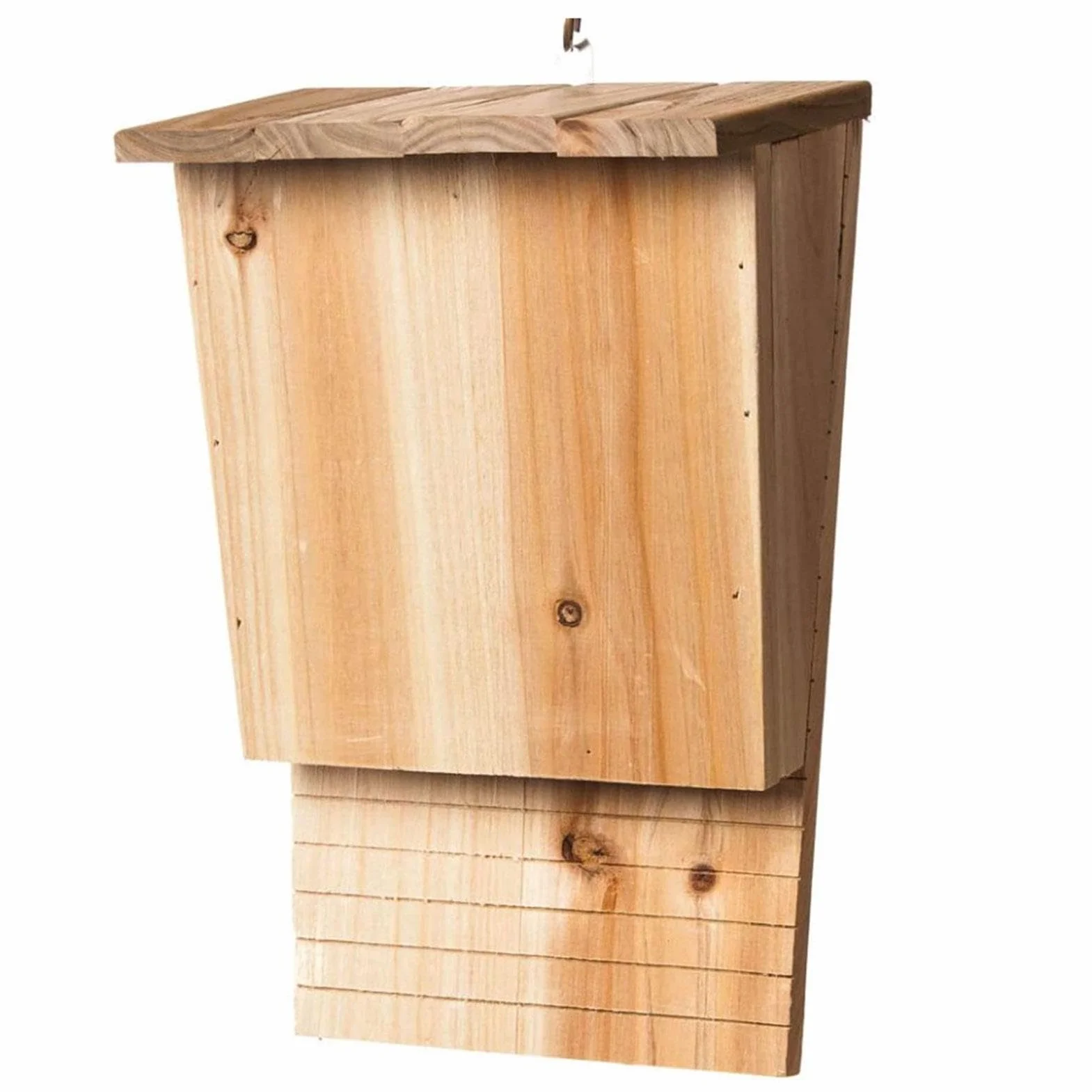 Nichoir d'extérieur pour chauve-souris en bois résistant aux intempéries