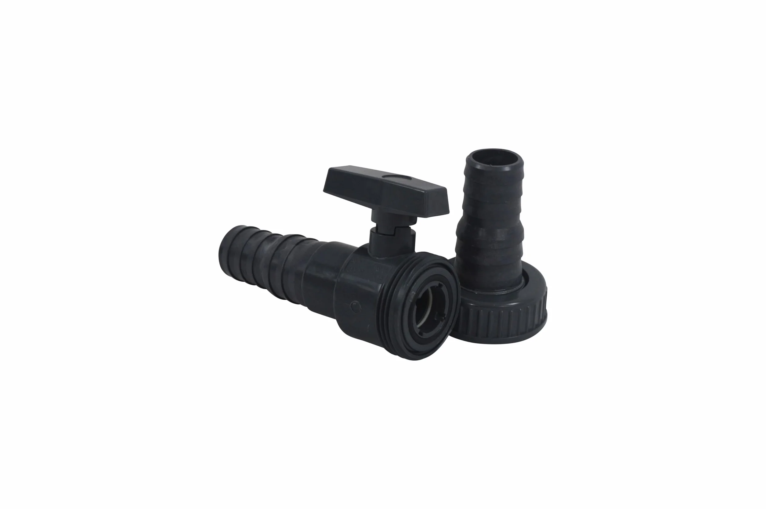 Vanne d'arrêt pour tuyau de piscine 32/38 mm diamètre