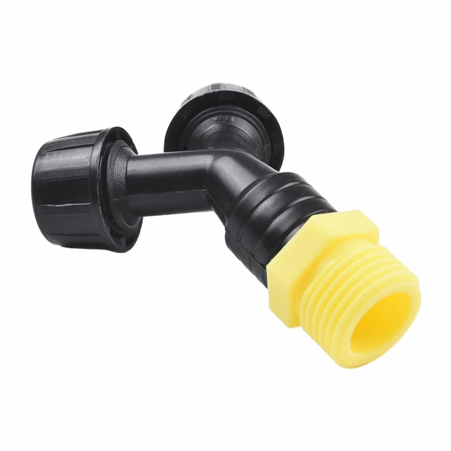 Cyclone Buse de pulvérisation réglable 4 points plastique pour arroseur agricole atomiseur double tête noyau cuivre aluminium noir jaune