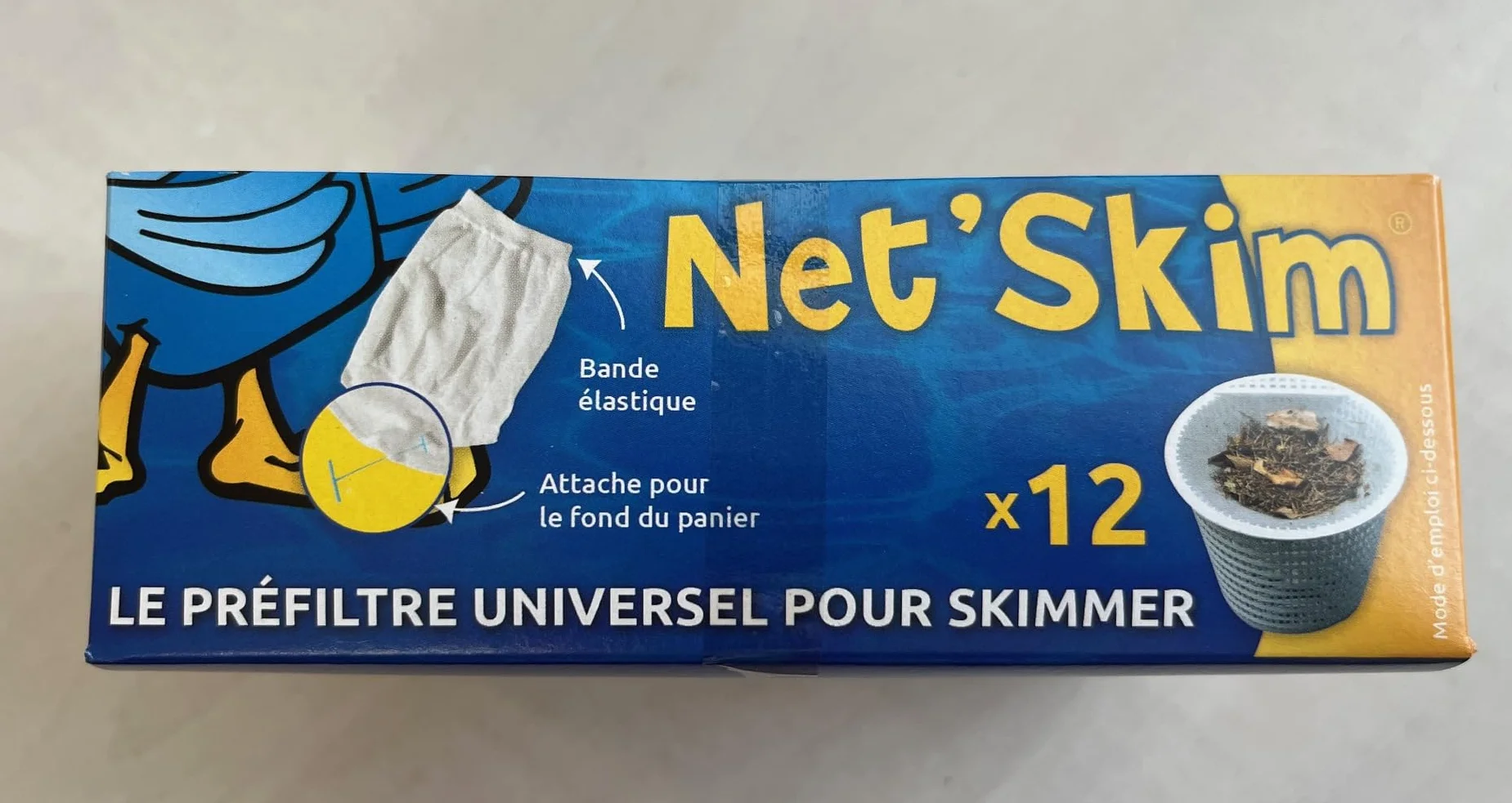 Lot de 36 sachets de Chaussettes pré-Filtre Universel pour Skimmer Piscine et Spa Net Skim
