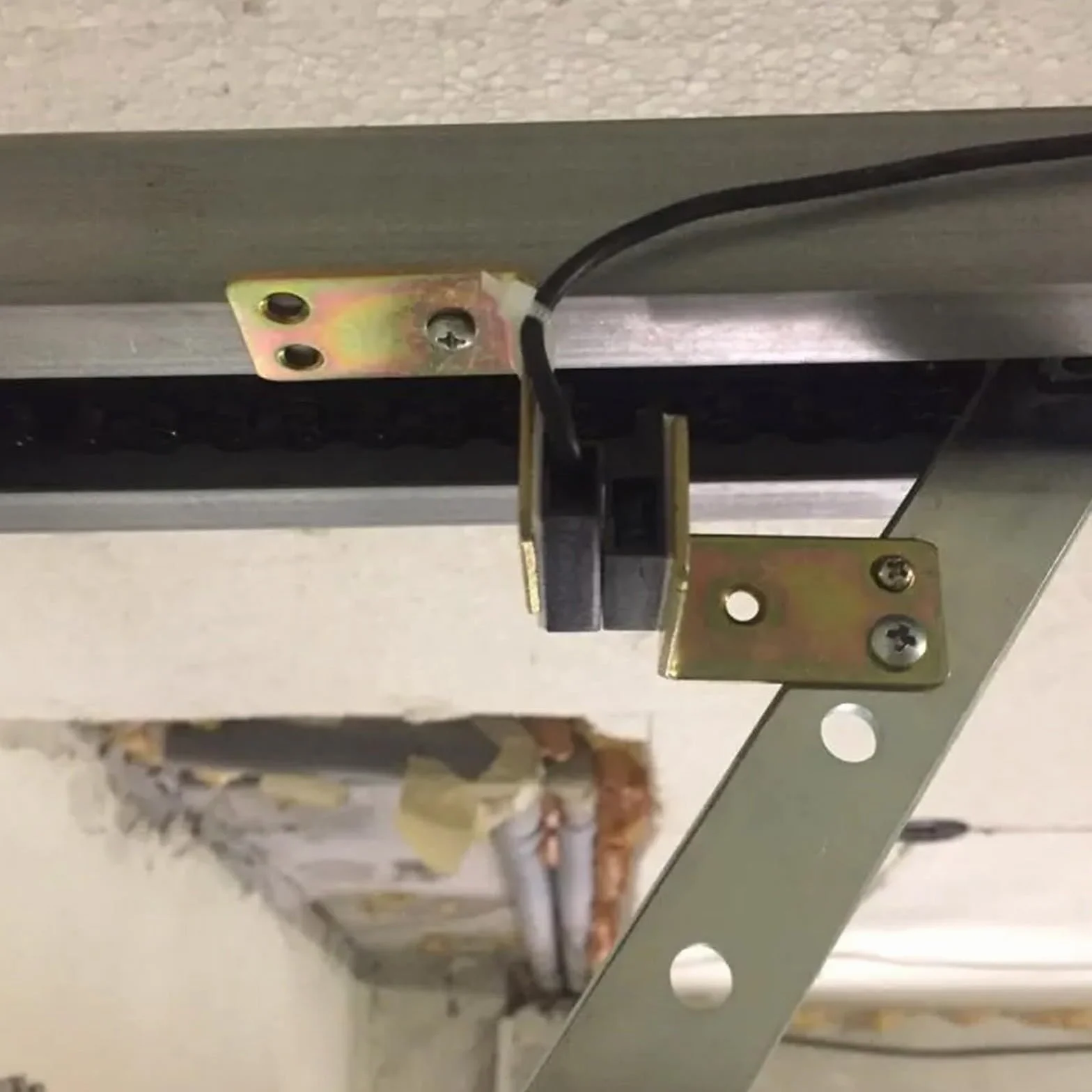 Capteur de porte magnétique pour détection d'ouverture dans garage et volets roulants 5 m