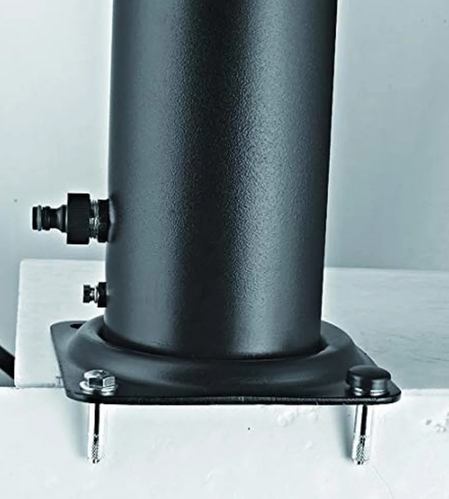 Douche solaire aluminium noir 32L AR1130