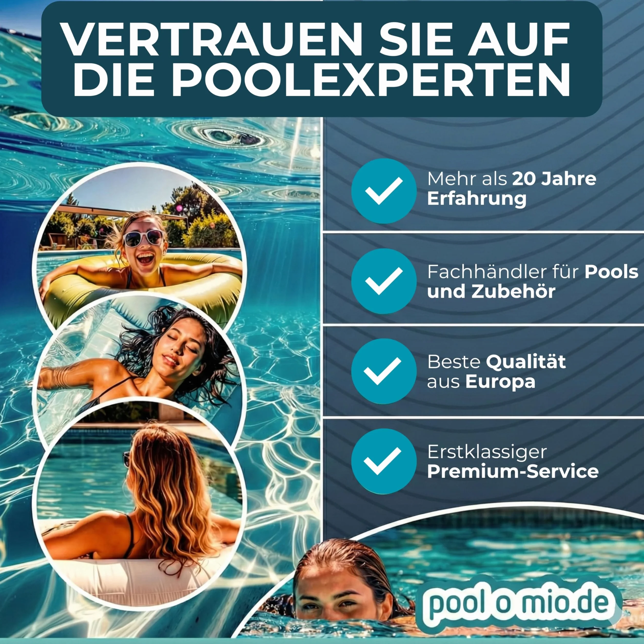 Bâche solaire pour piscine Ø 488 cm ronde noire 180 µm isolante thermique robuste