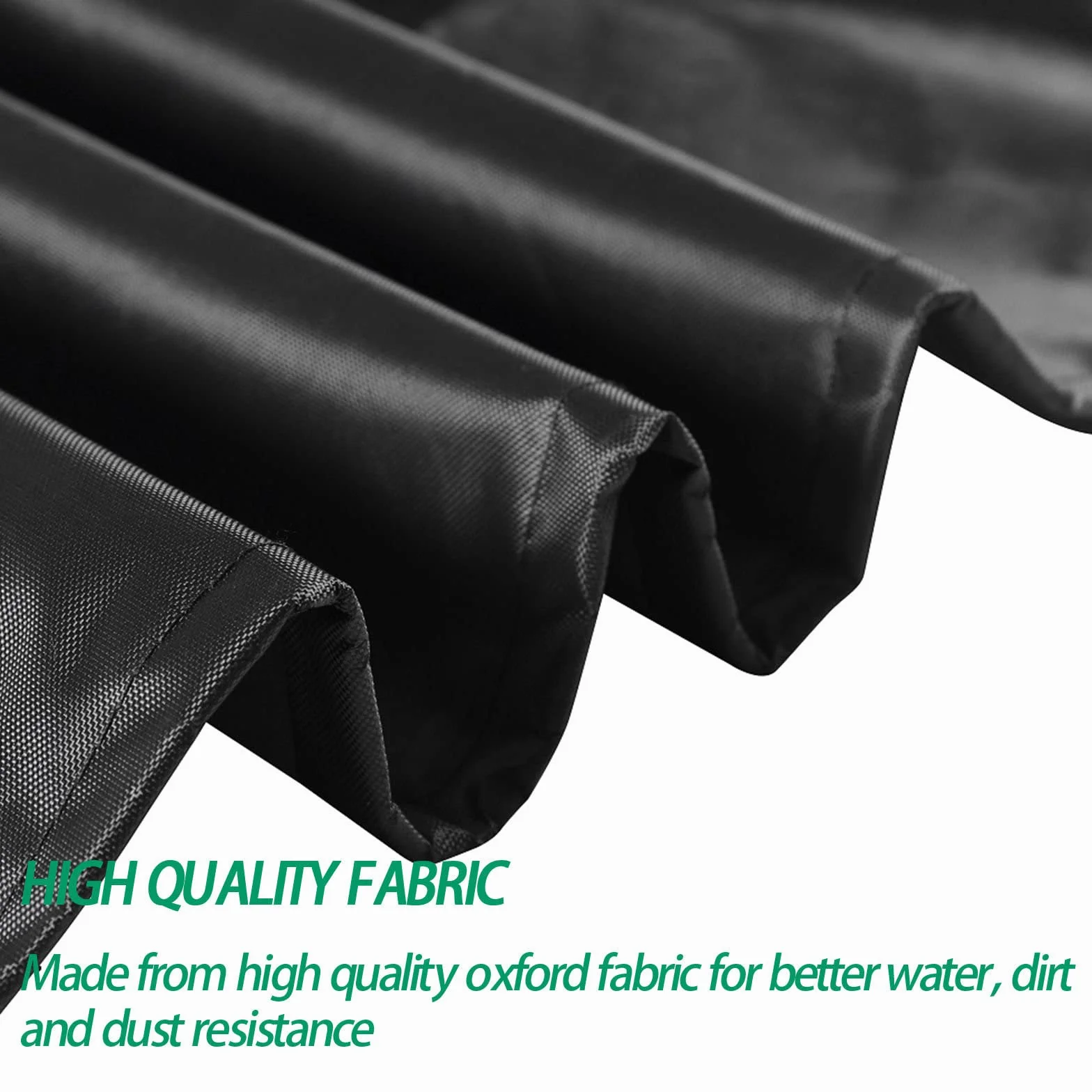Housse Canapé Jardin Imperméable 420D Tissu Oxford Extérieur 250x250x100cm Noir