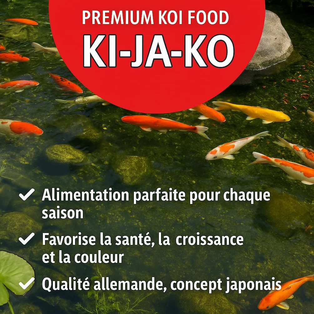 Nature Snack Nourriture pour Poissons koï 700 g, complémentaire Naturelle pour Kois, 16°C