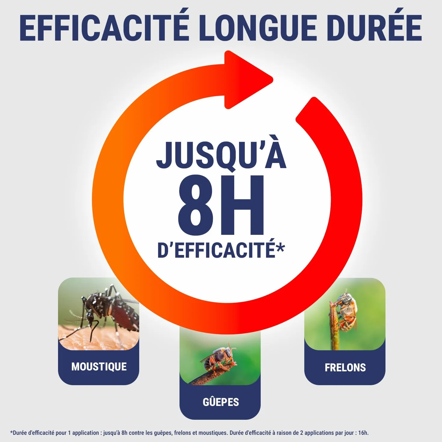 INSECT ECRAN Spray Anti-moustiques 100 ml protection piqûres moustiques guêpes frelons
