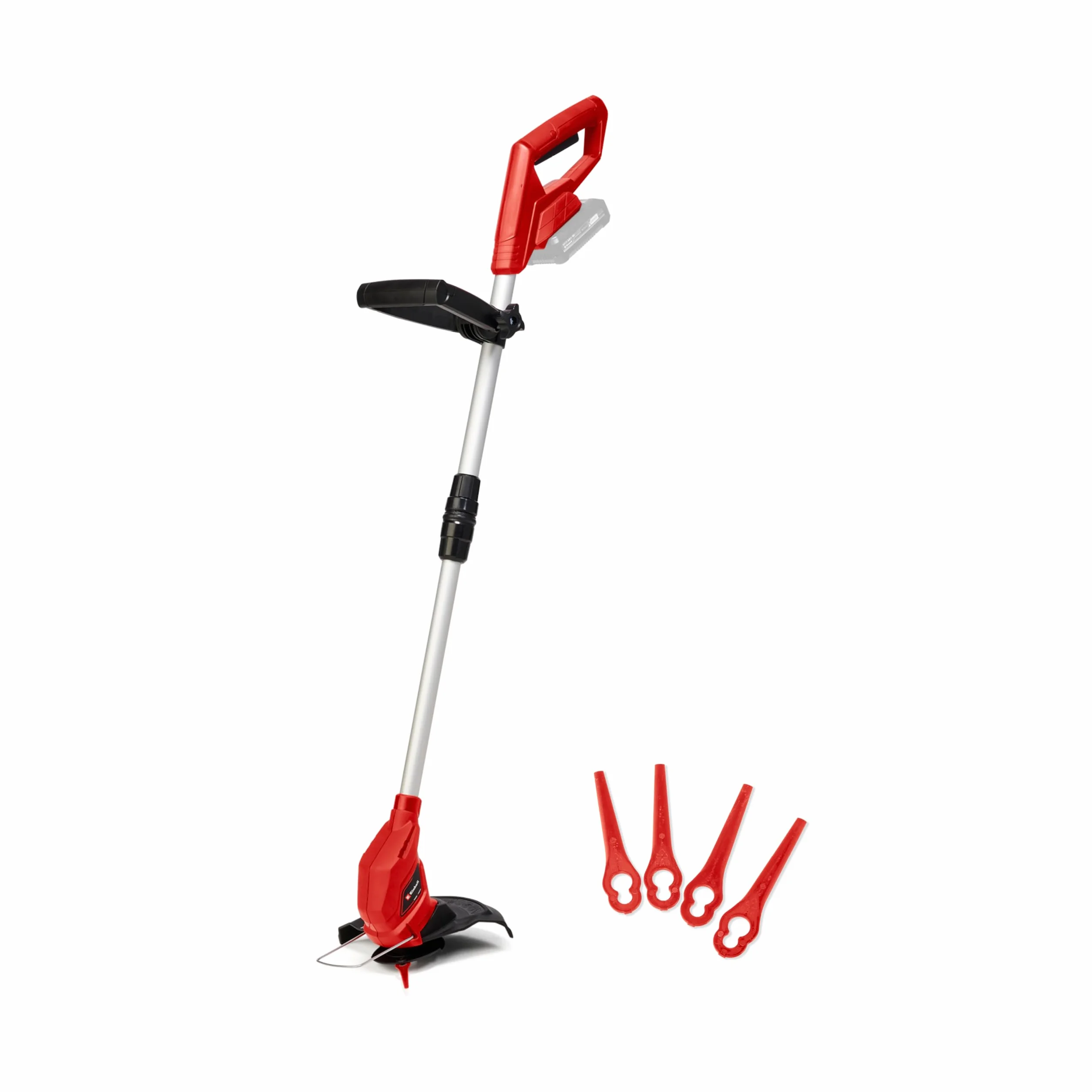 Einhell GC-CT 18/24 Li Coupe-Bordures sans Fil 18 V 24 cm Manche télescopique Rouge/Noir