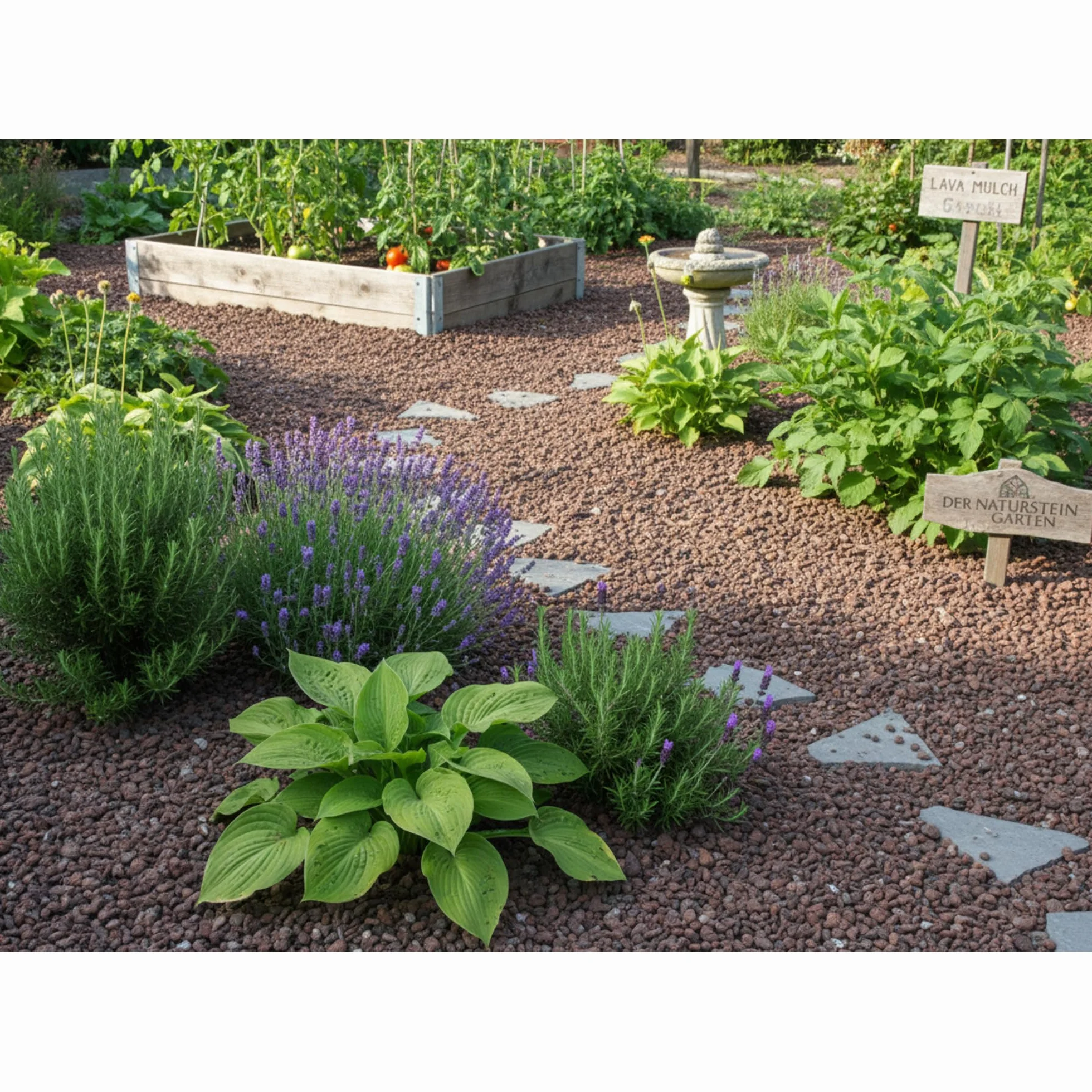 Pierres de Lave 2-8 mm Granulés 25 kg Substrat Plantes