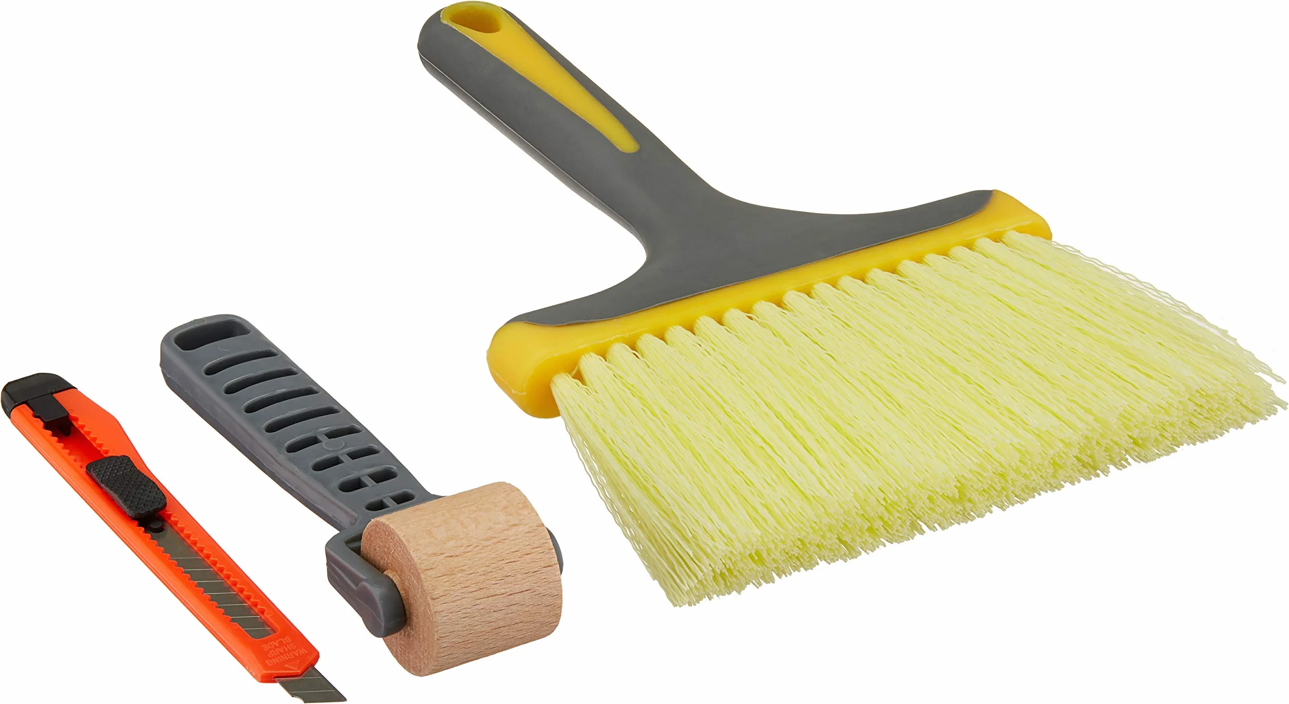 Amazon Basics Kit de pose de papier peint avec brosses, 7 pièces