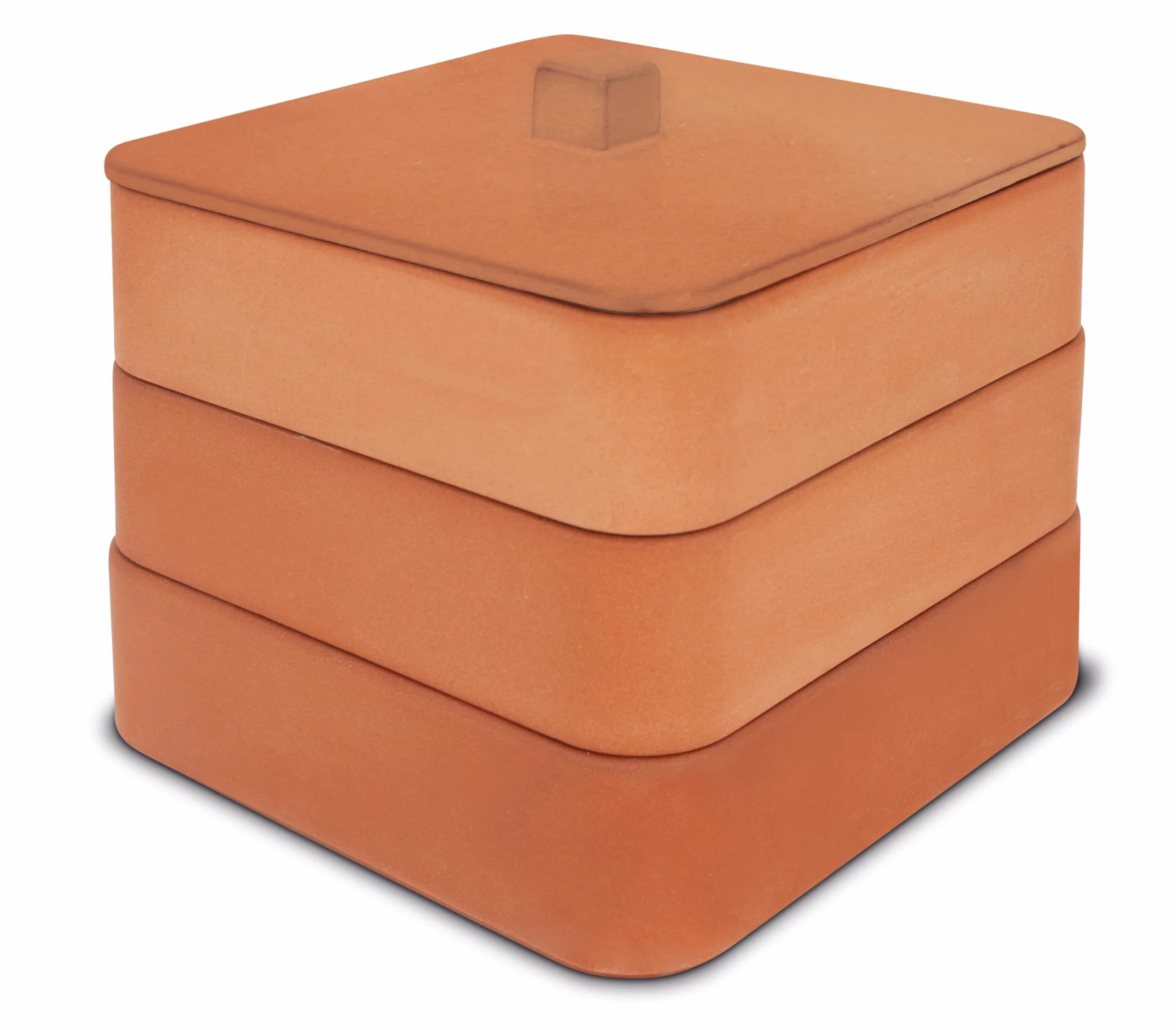 Germoir à Étages en Terre Cuite pour Culture Intérieure 16x16x17 cm 2,5 kg